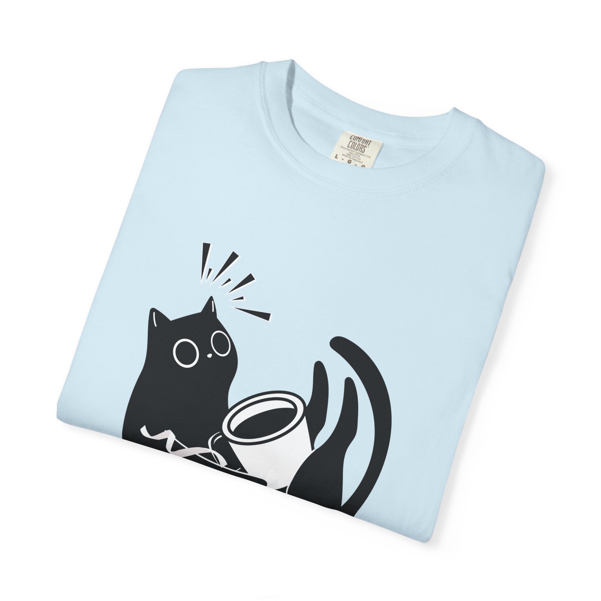 Crazy Cat Lady T-Shirt — Cute Black Cat Graphic Tee