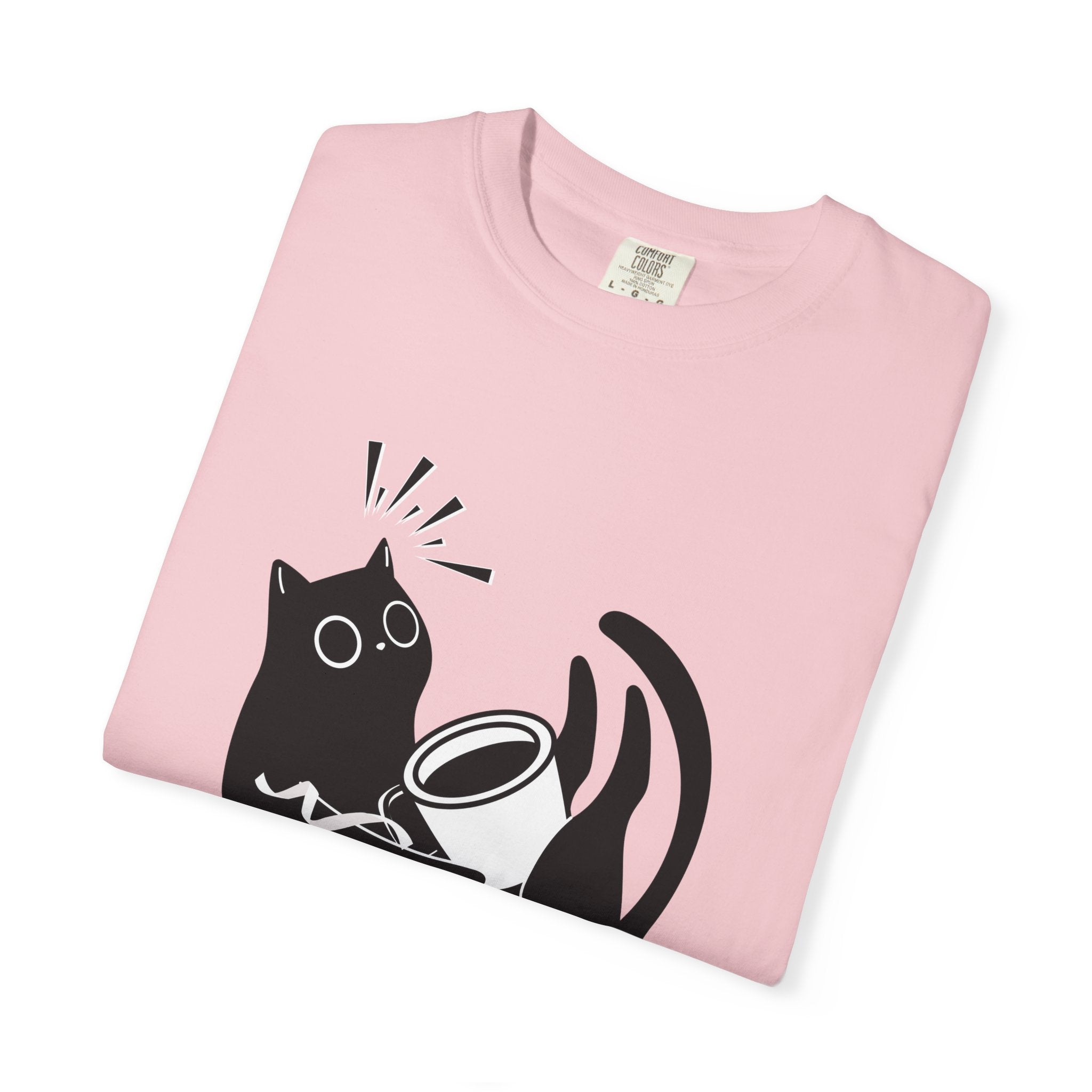 Crazy Cat Lady T-Shirt — Cute Black Cat Graphic Tee