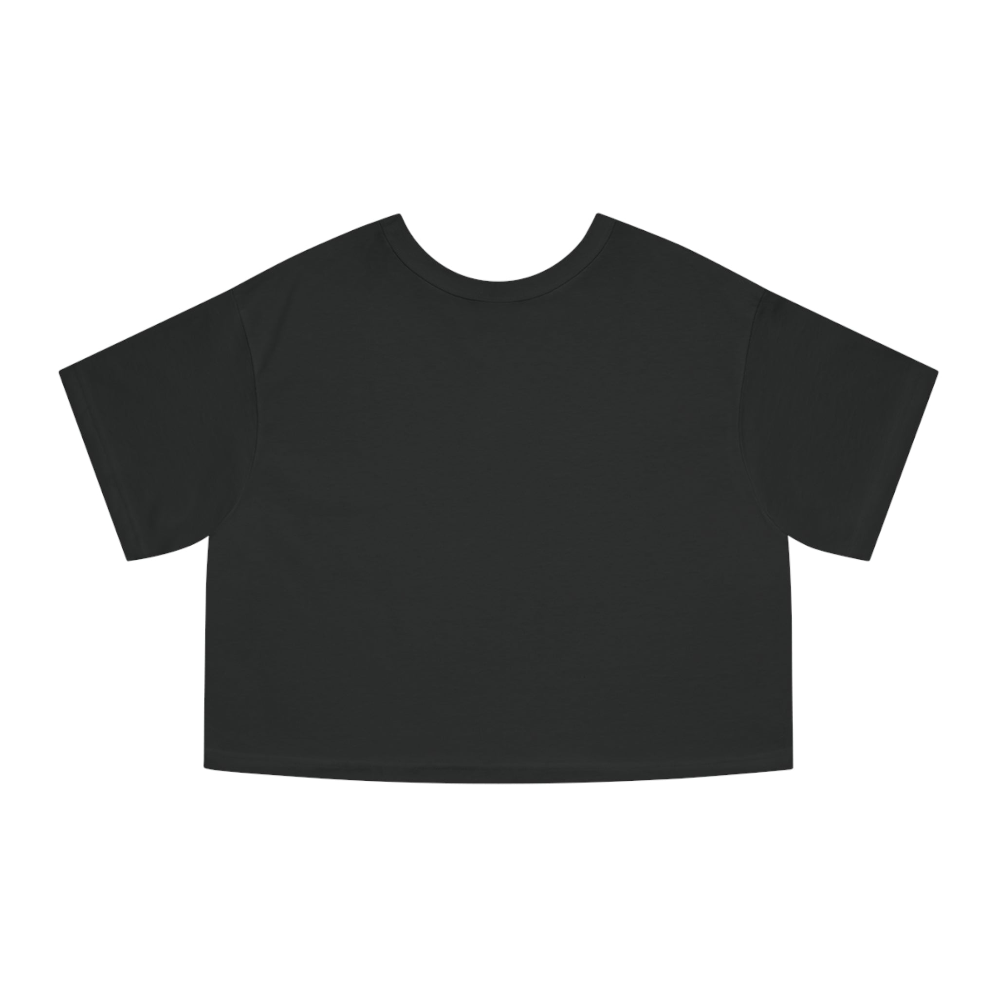 Cropped T-Shirt — Retro Portrait 'You Smile First' Vintage Graphic
