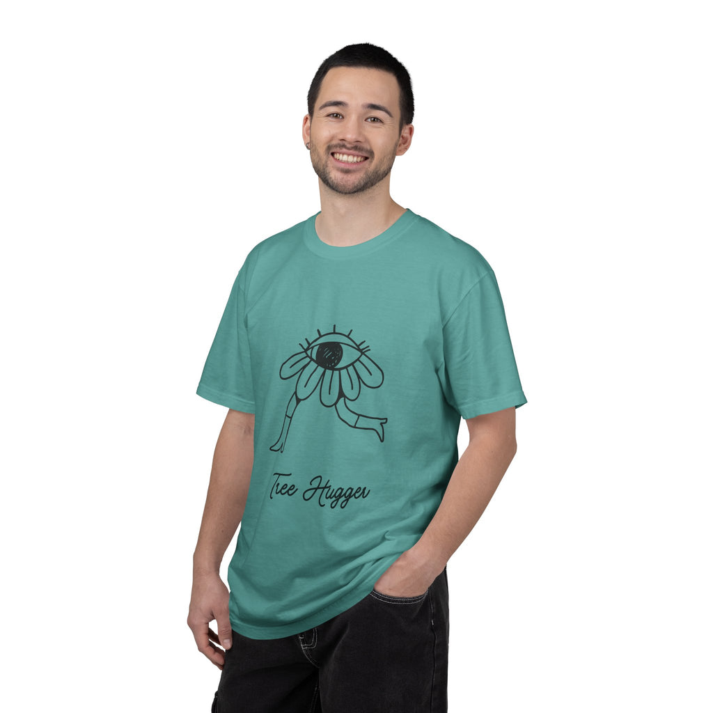 Tree Hugger Graphic T-Shirt — Daisy Eye Illustration