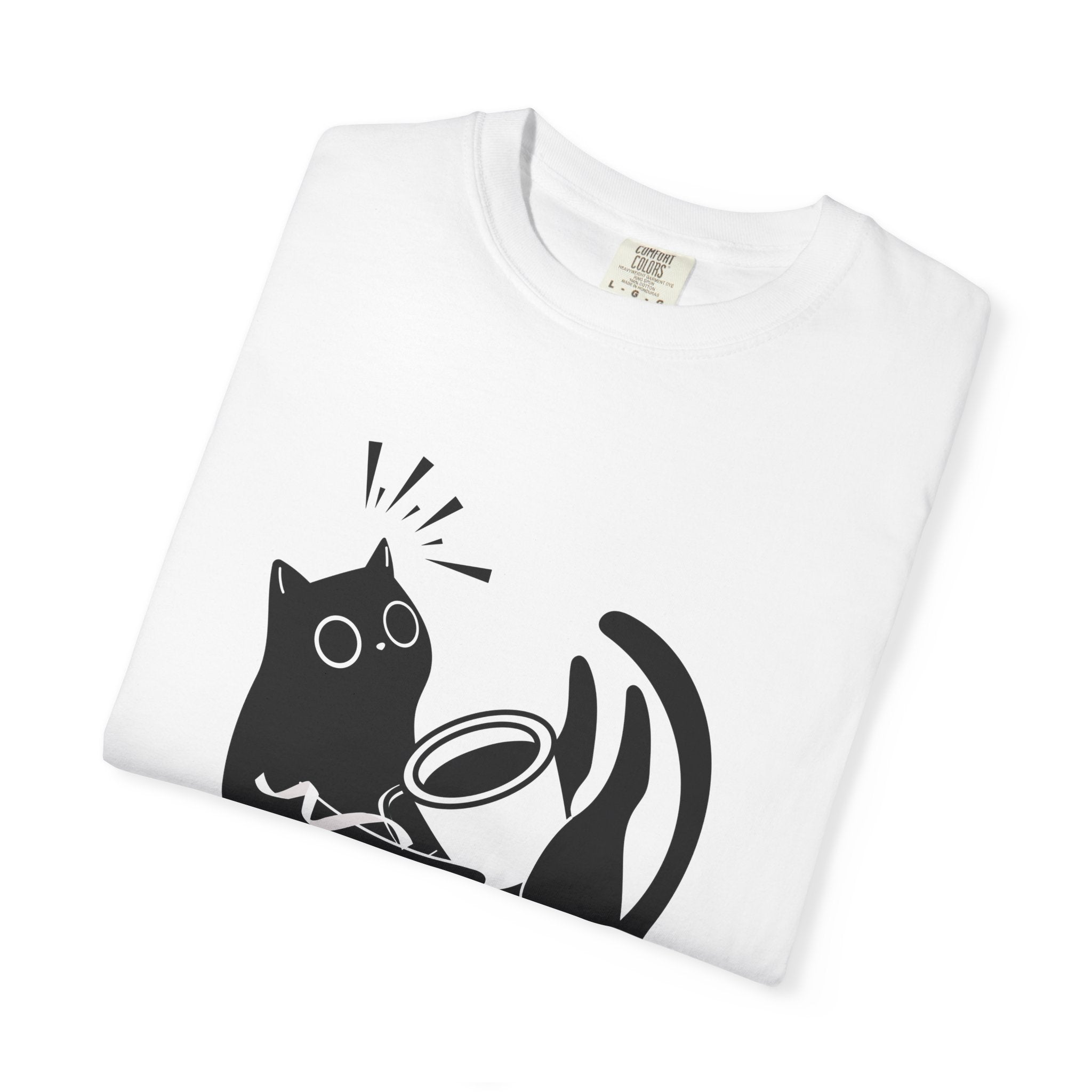 Crazy Cat Lady T-Shirt — Cute Black Cat Graphic Tee