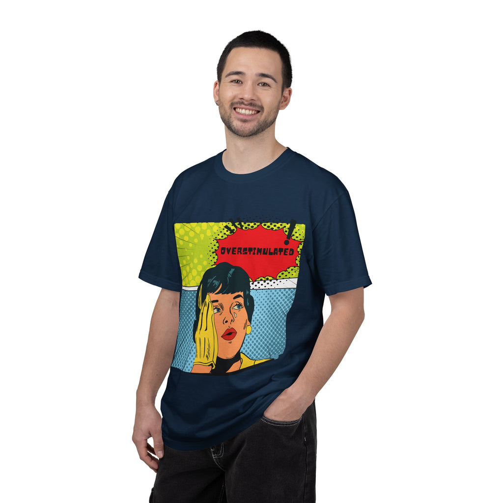 Pop Art 'Overstimulated' Graphic T-Shirt