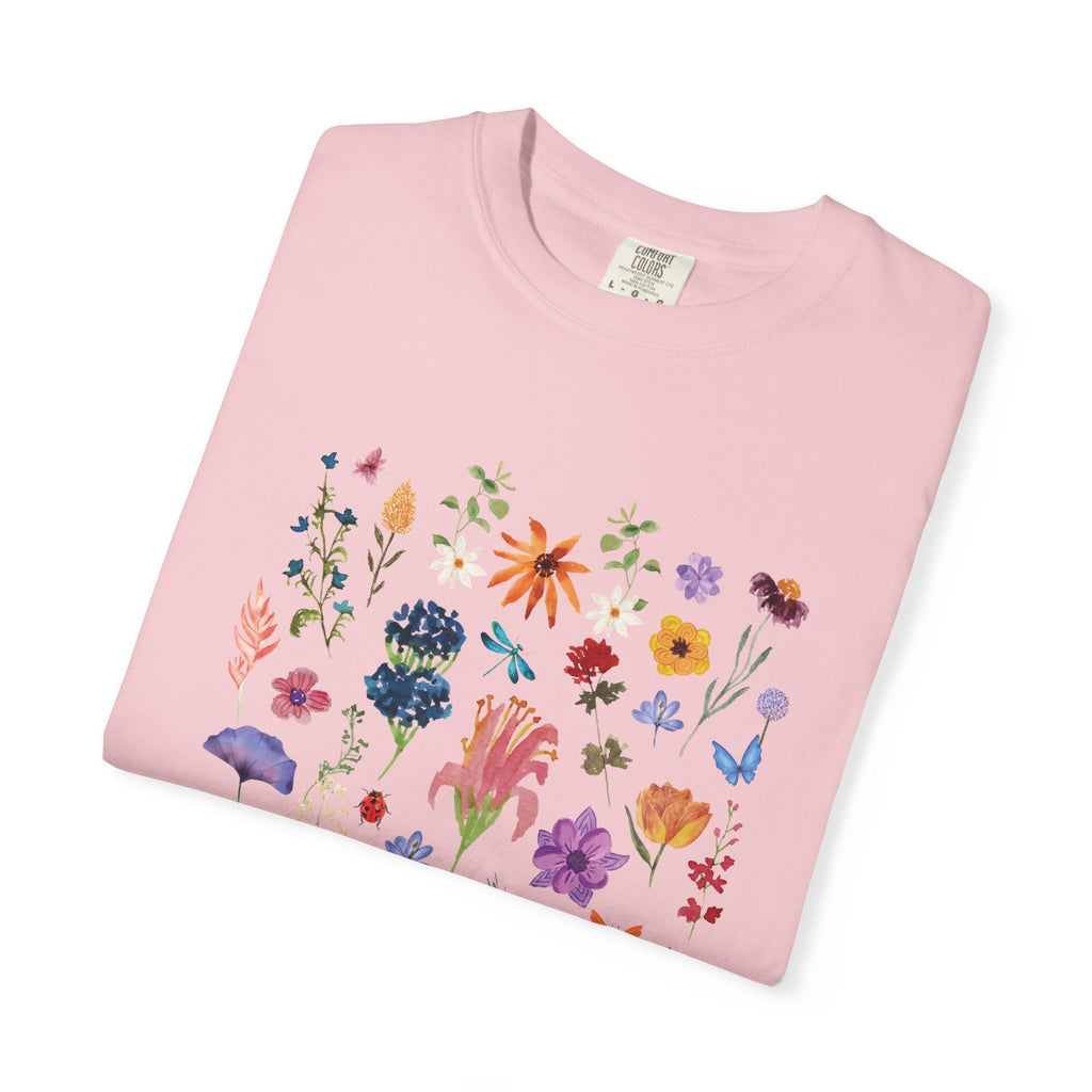 Floral Wildflower Bouquet T-Shirt — Take me Outside Graphic Tee