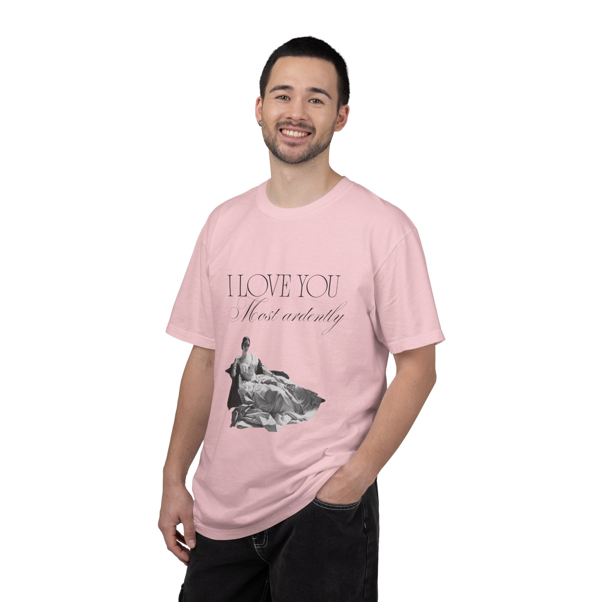 Romantic Vintage 'I Love You Most Ardently' T-Shirt