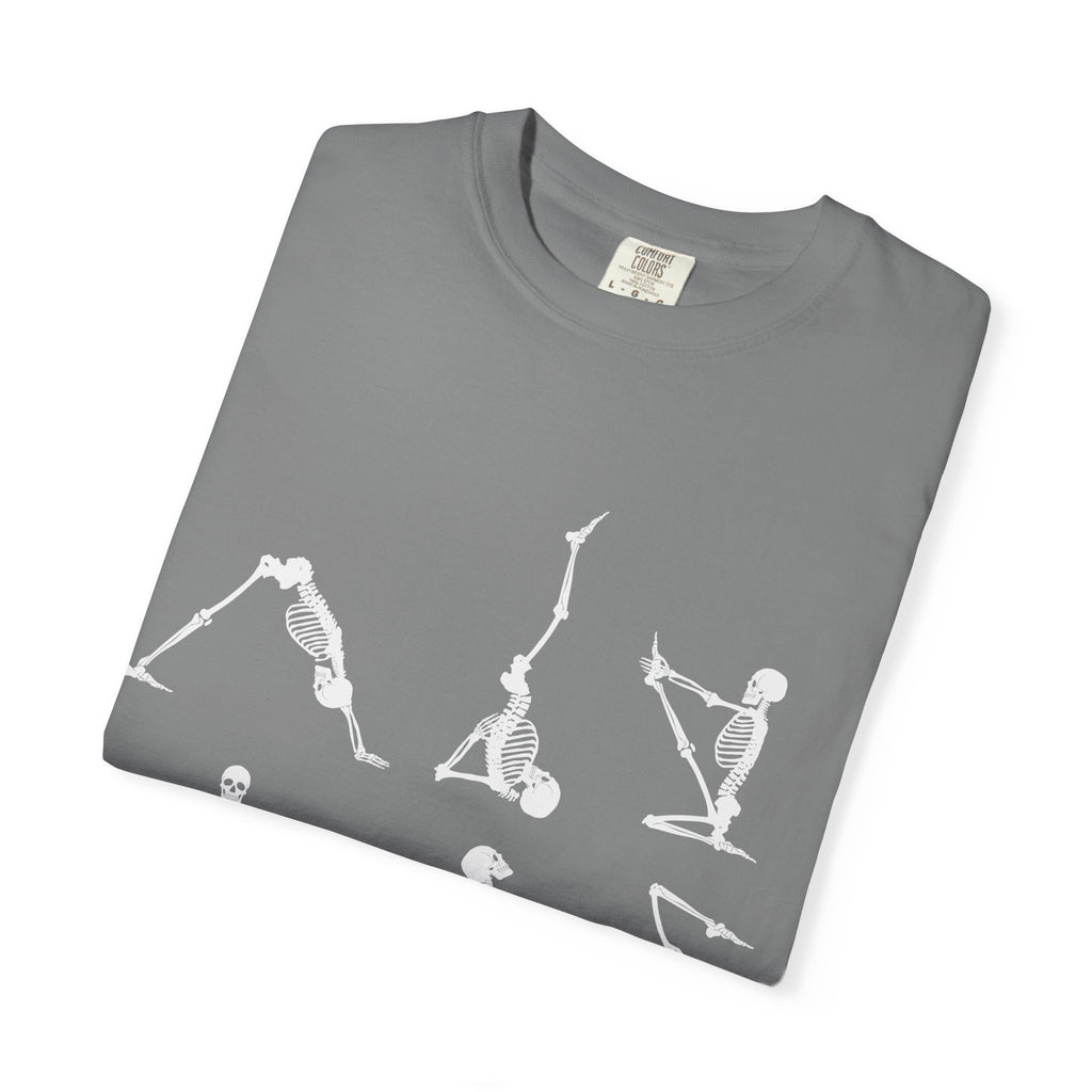 Yoga Skeleton T‑Shirt — 'I'm Trying My Best' Funny Yoga Tee