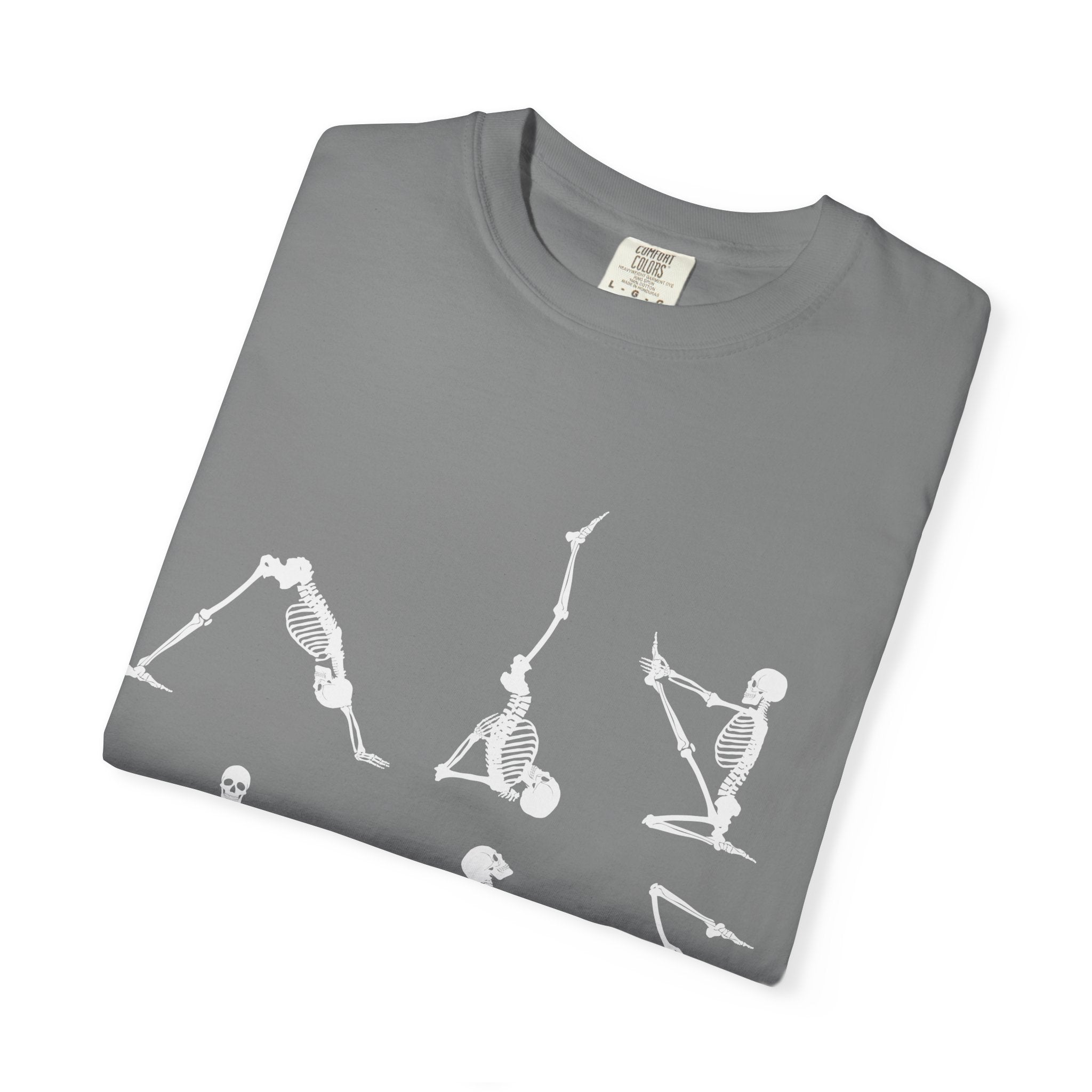 Yoga Skeleton T‑Shirt — 'I'm Trying My Best' Funny Yoga Tee