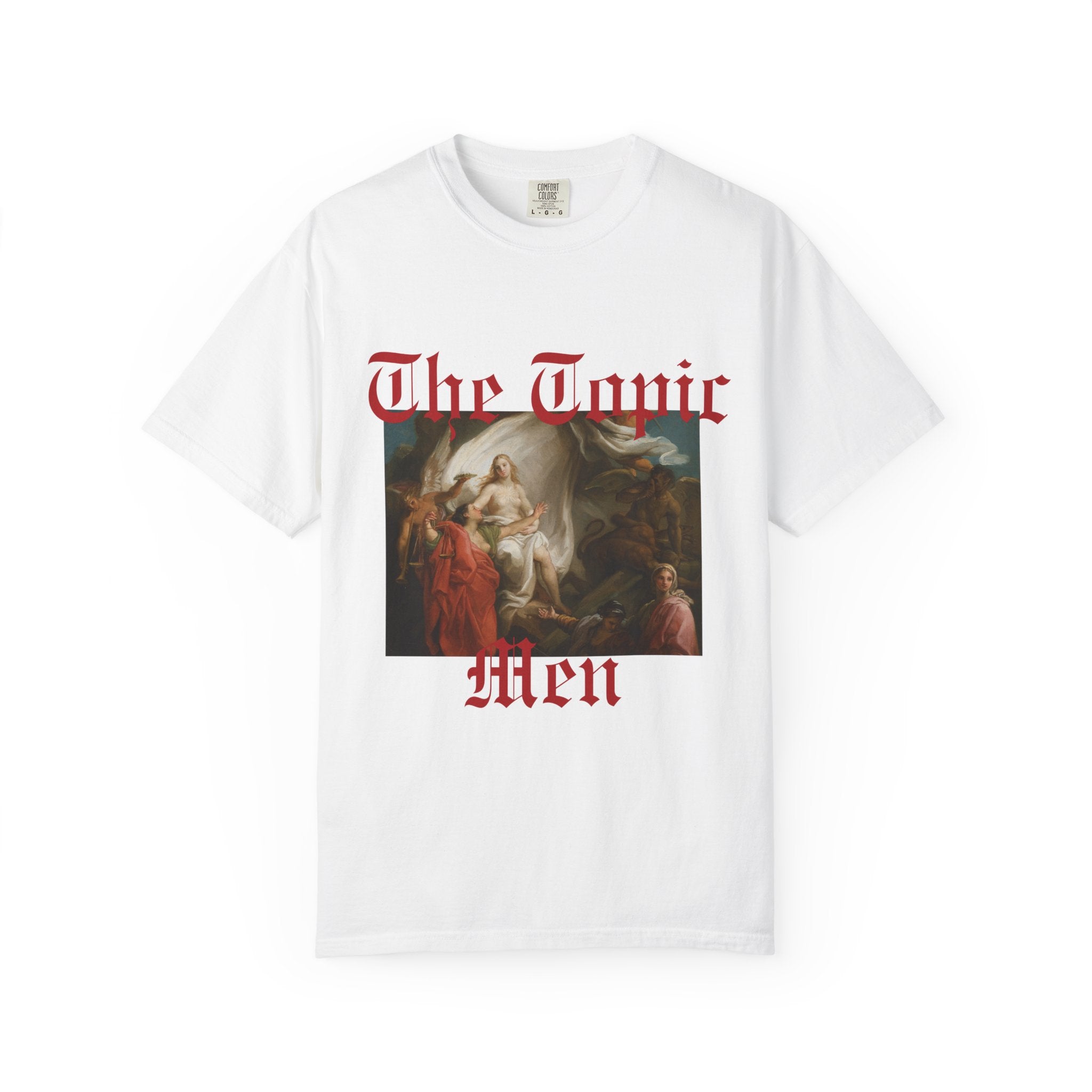 The Topic Men Tee — Renaissance Art Graphic T-Shirt
