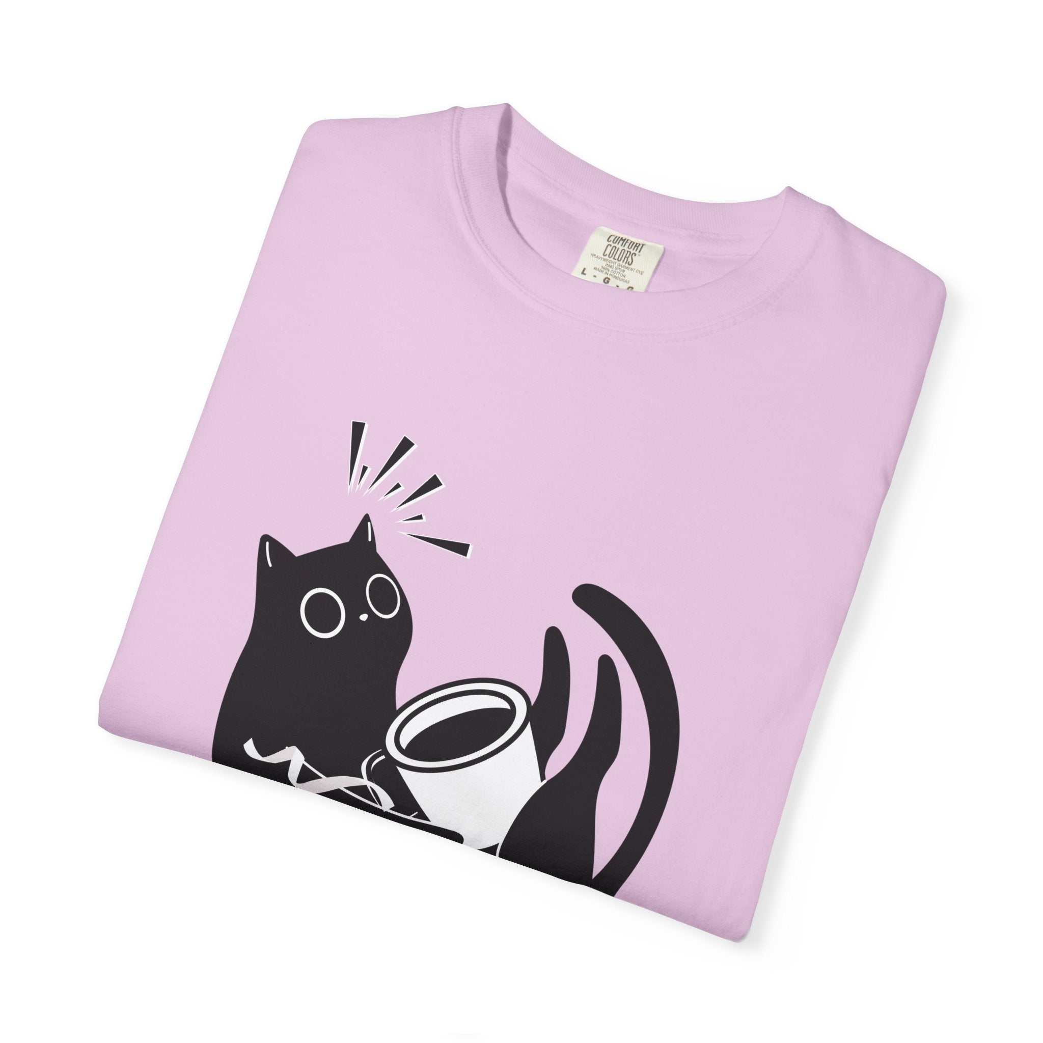 Crazy Cat Lady T-Shirt — Cute Black Cat Graphic Tee
