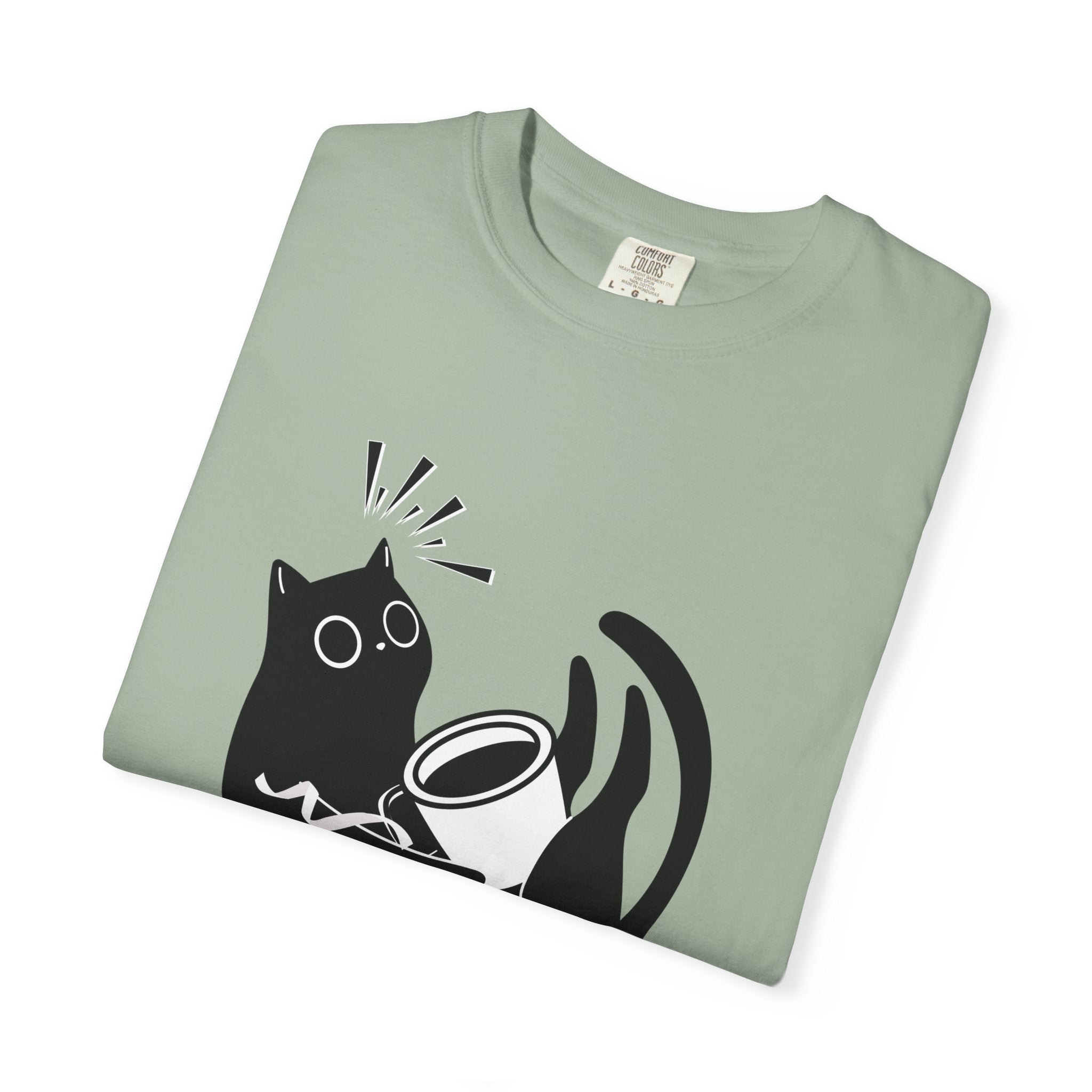 Crazy Cat Lady T-Shirt — Cute Black Cat Graphic Tee