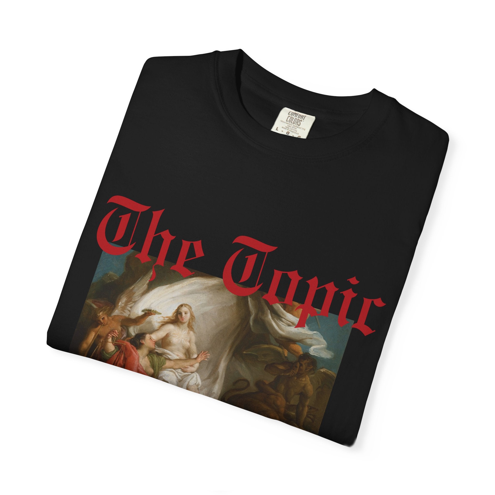 The Topic Men Tee — Renaissance Art Graphic T-Shirt