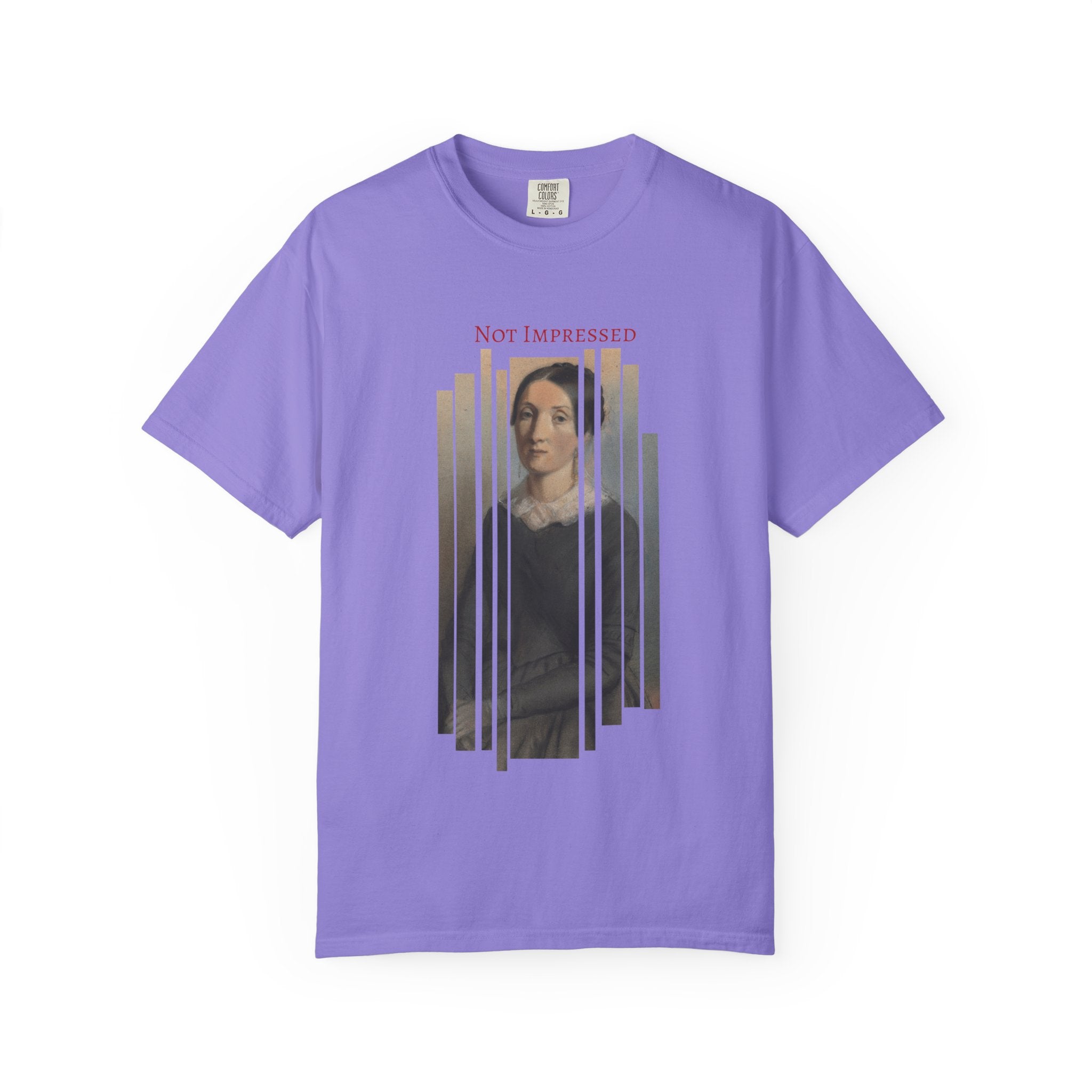 Not Impressed Vintage Portrait T-Shirt