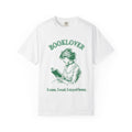 Booklover T-Shirt — “I came. I read. I stayed home.” Vintage Reader Tee