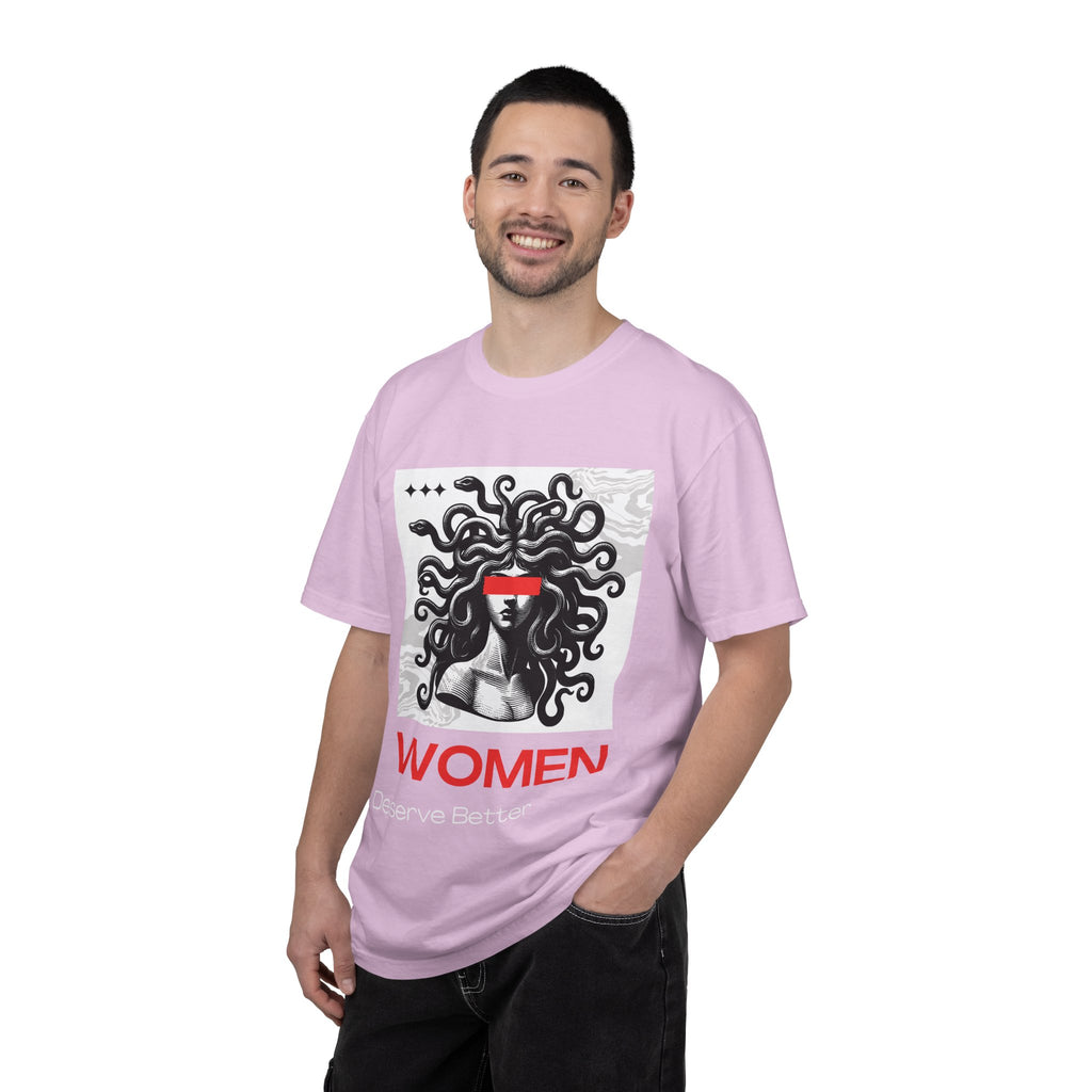 Women Deserve Better T-Shirt — Medusa Graphic Feminist Tee