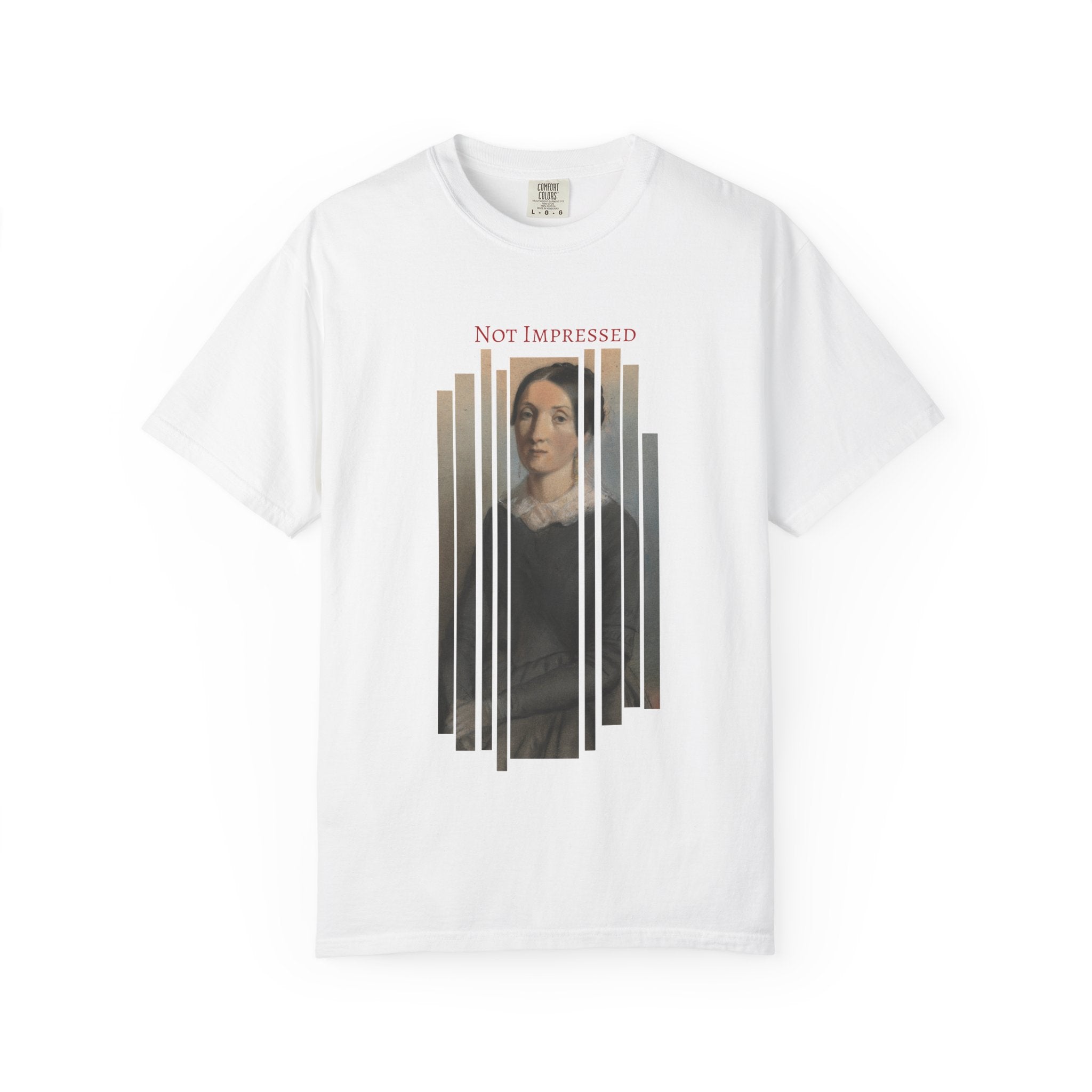 Not Impressed Vintage Portrait T-Shirt