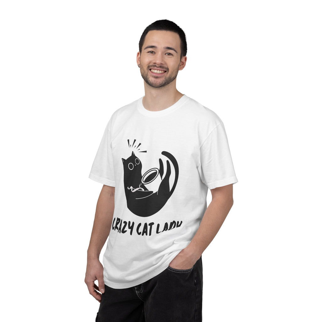 Crazy Cat Lady T-Shirt — Cute Black Cat Graphic Tee