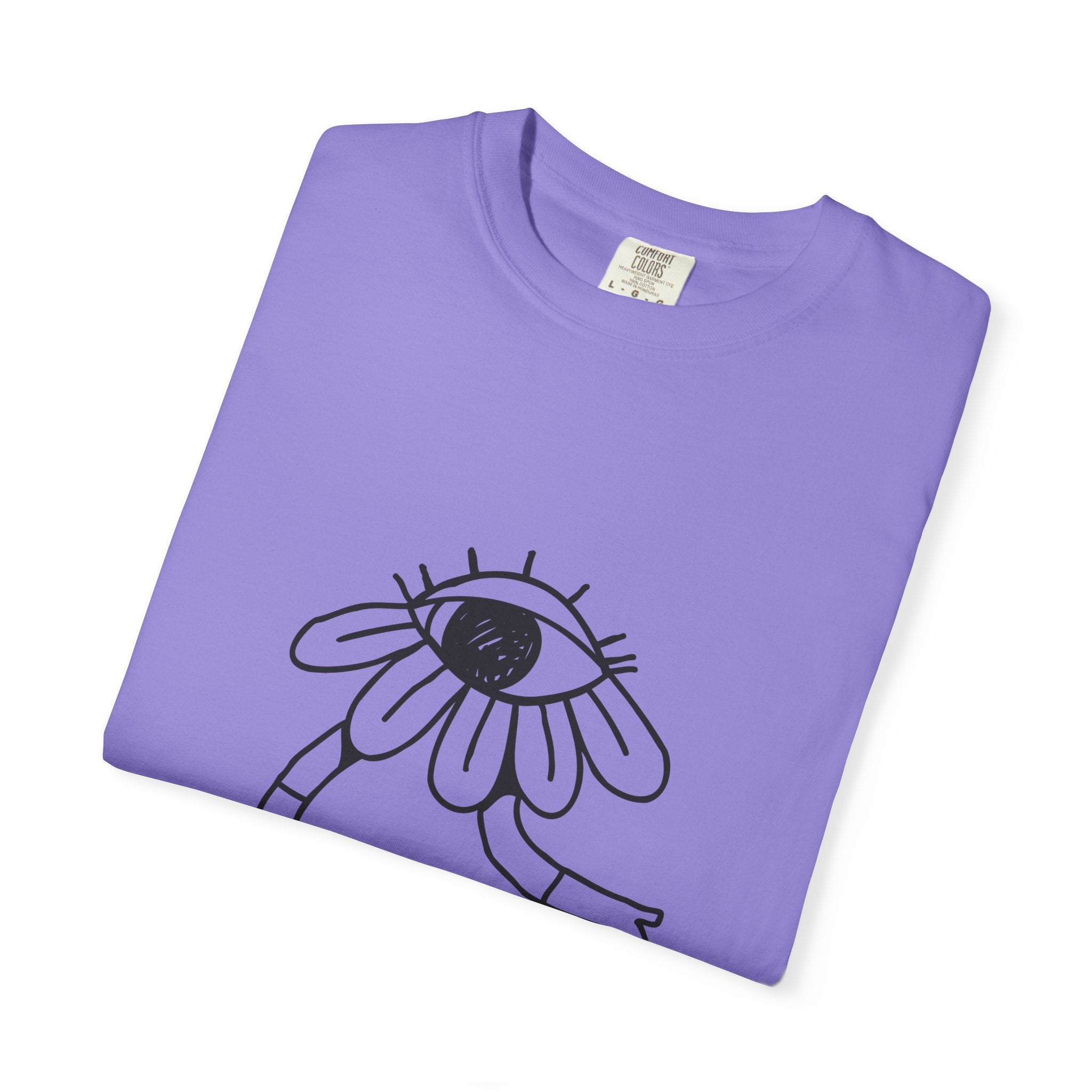 Tree Hugger Graphic T-Shirt — Daisy Eye Illustration