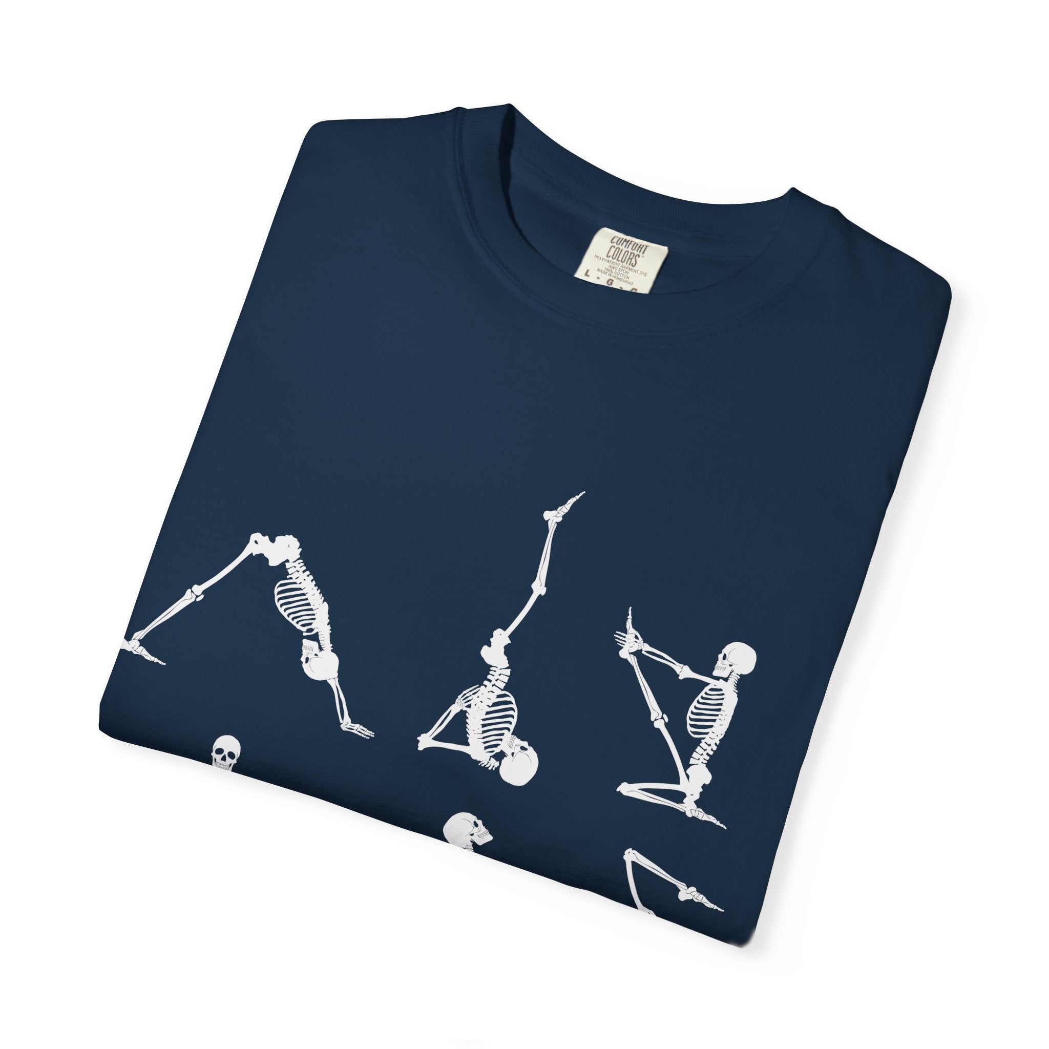 Yoga Skeleton T‑Shirt — 'I'm Trying My Best' Funny Yoga Tee