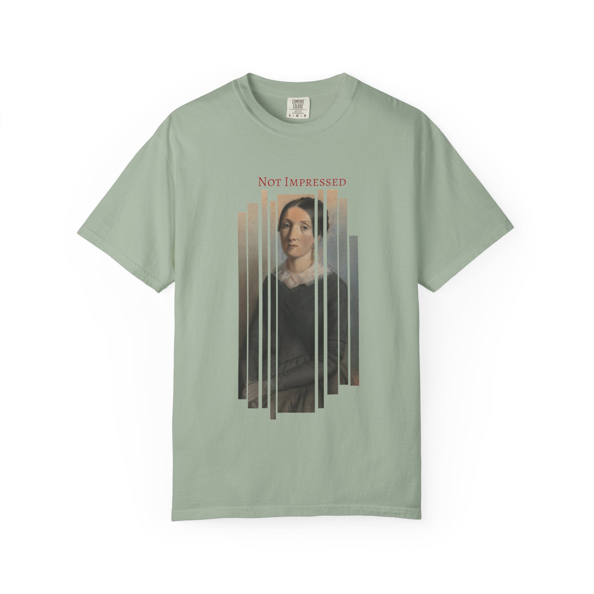 Not Impressed Vintage Portrait T-Shirt