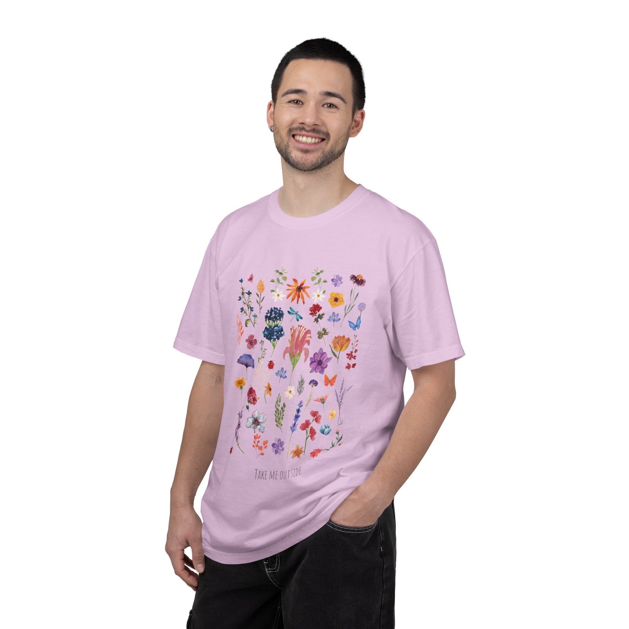 Floral Wildflower Tee — “The Mother” Graphic Botanical T-Shirt