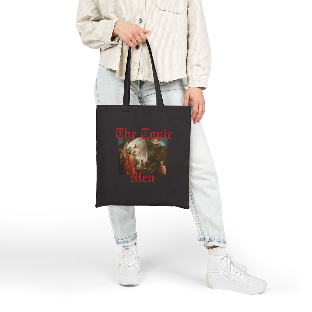 Tote Bag — 'The Toxic Men' Vintage Painting Tote for Feminist/Anti-Misogyny Activists