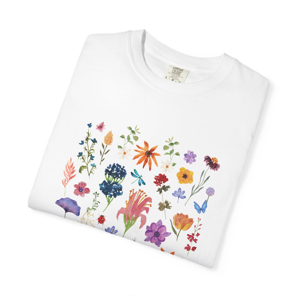 Floral Wildflower Bouquet T-Shirt — Take me Outside Graphic Tee