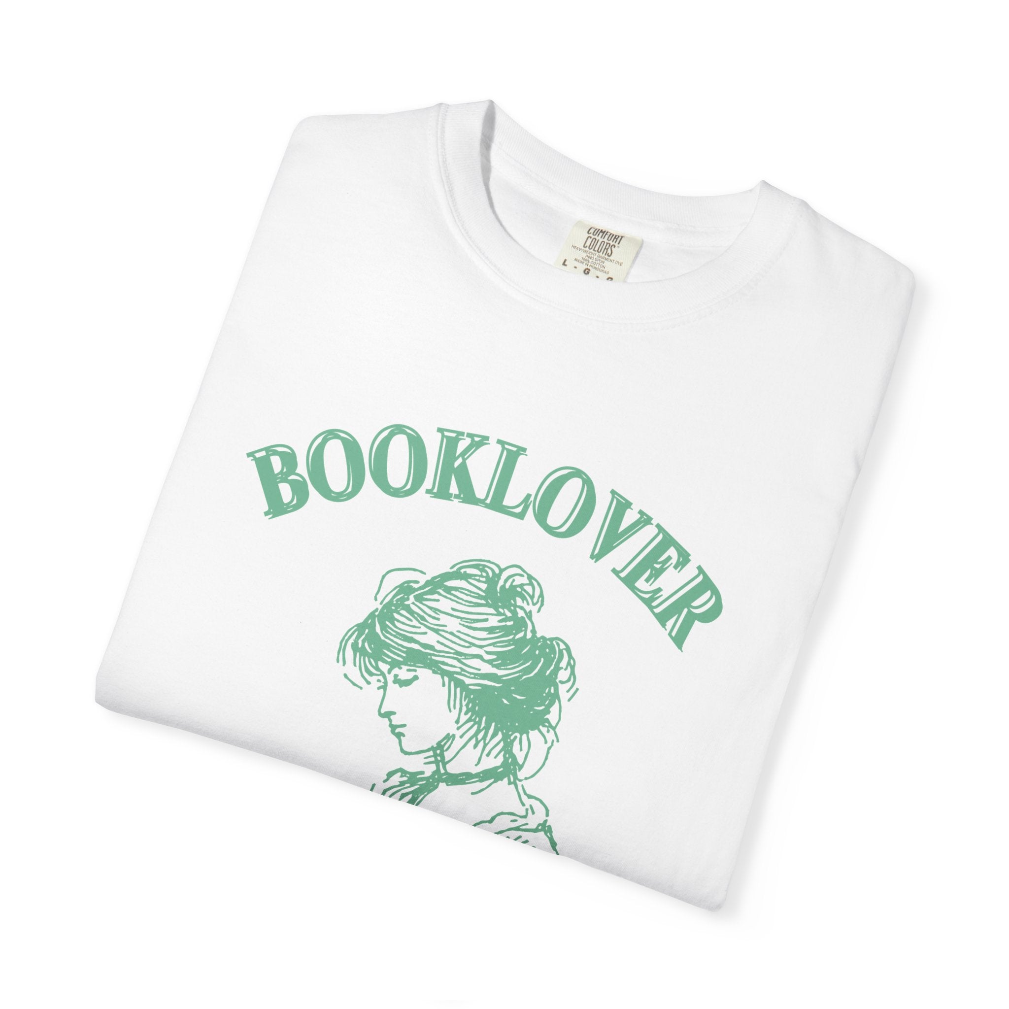 Booklover T-Shirt — "I Read Past My Bedtime" Vintage Reader Tee