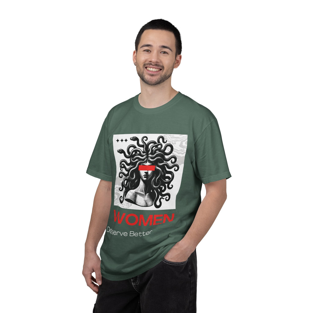 Women Deserve Better T-Shirt — Medusa Graphic Feminist Tee