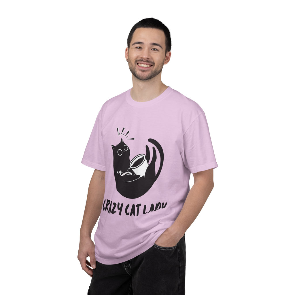 Crazy Cat Lady T-Shirt — Cute Black Cat Graphic Tee