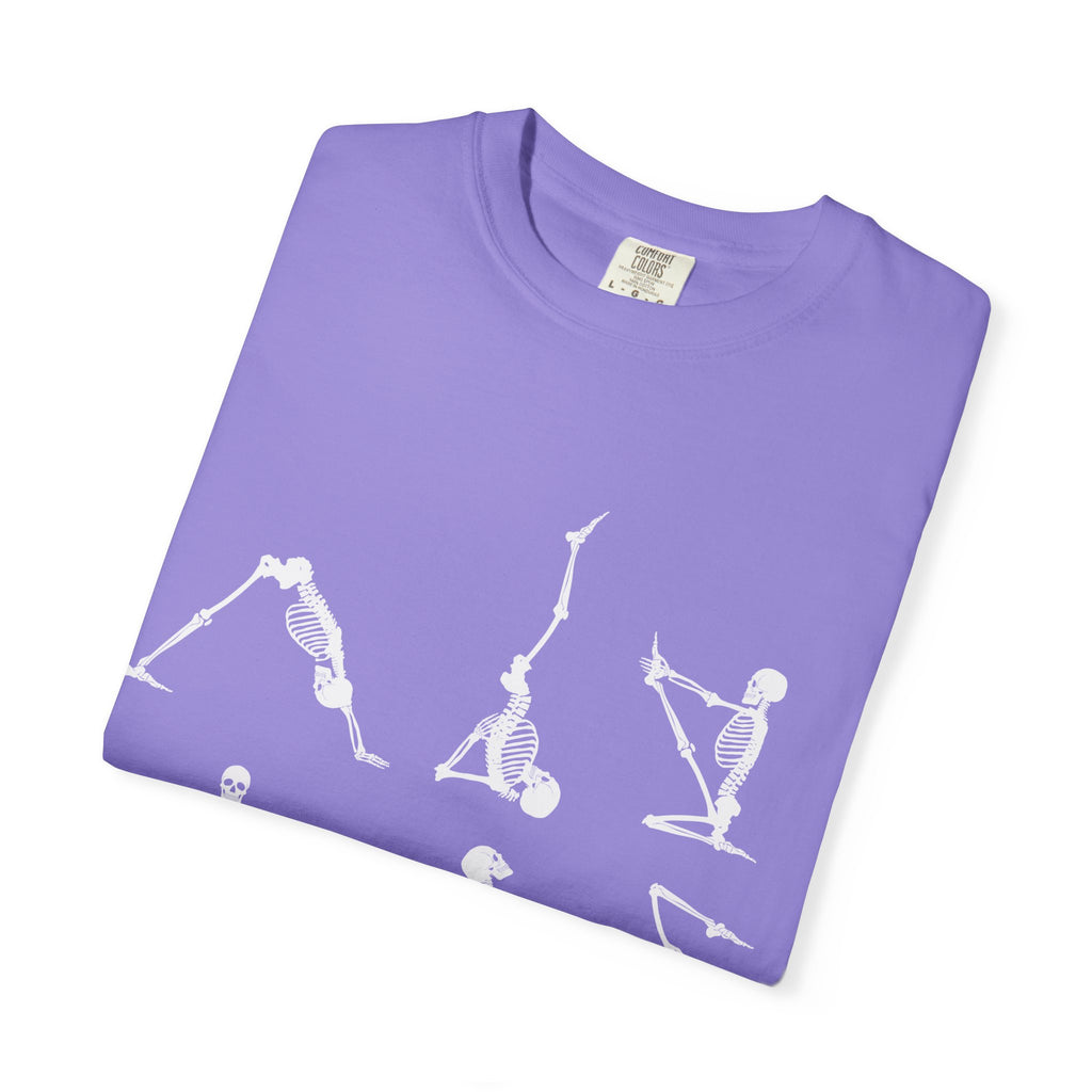 Yoga Skeleton T‑Shirt — 'I'm Trying My Best' Funny Yoga Tee
