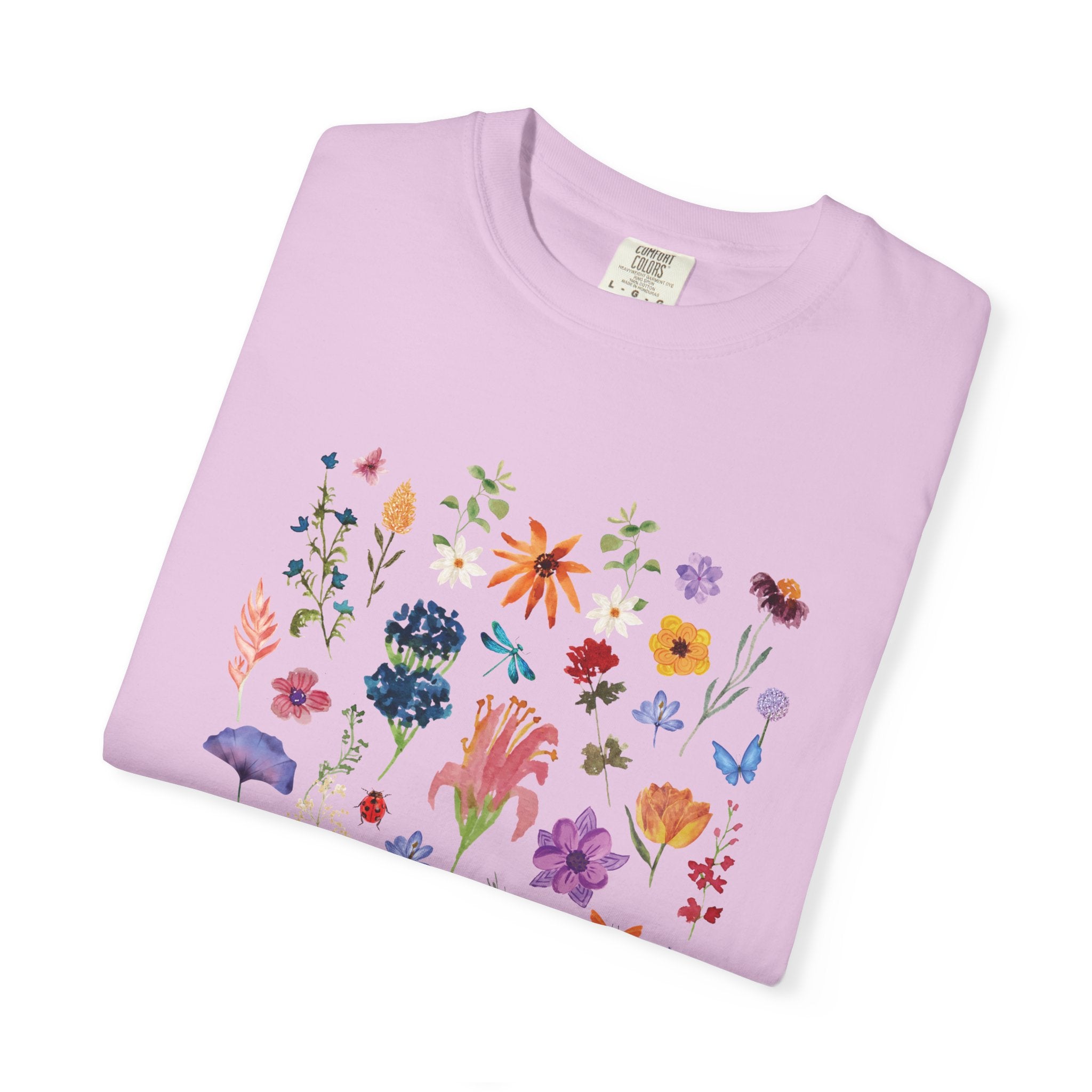 Floral Wildflower Tee — “The Mother” Graphic Botanical T-Shirt