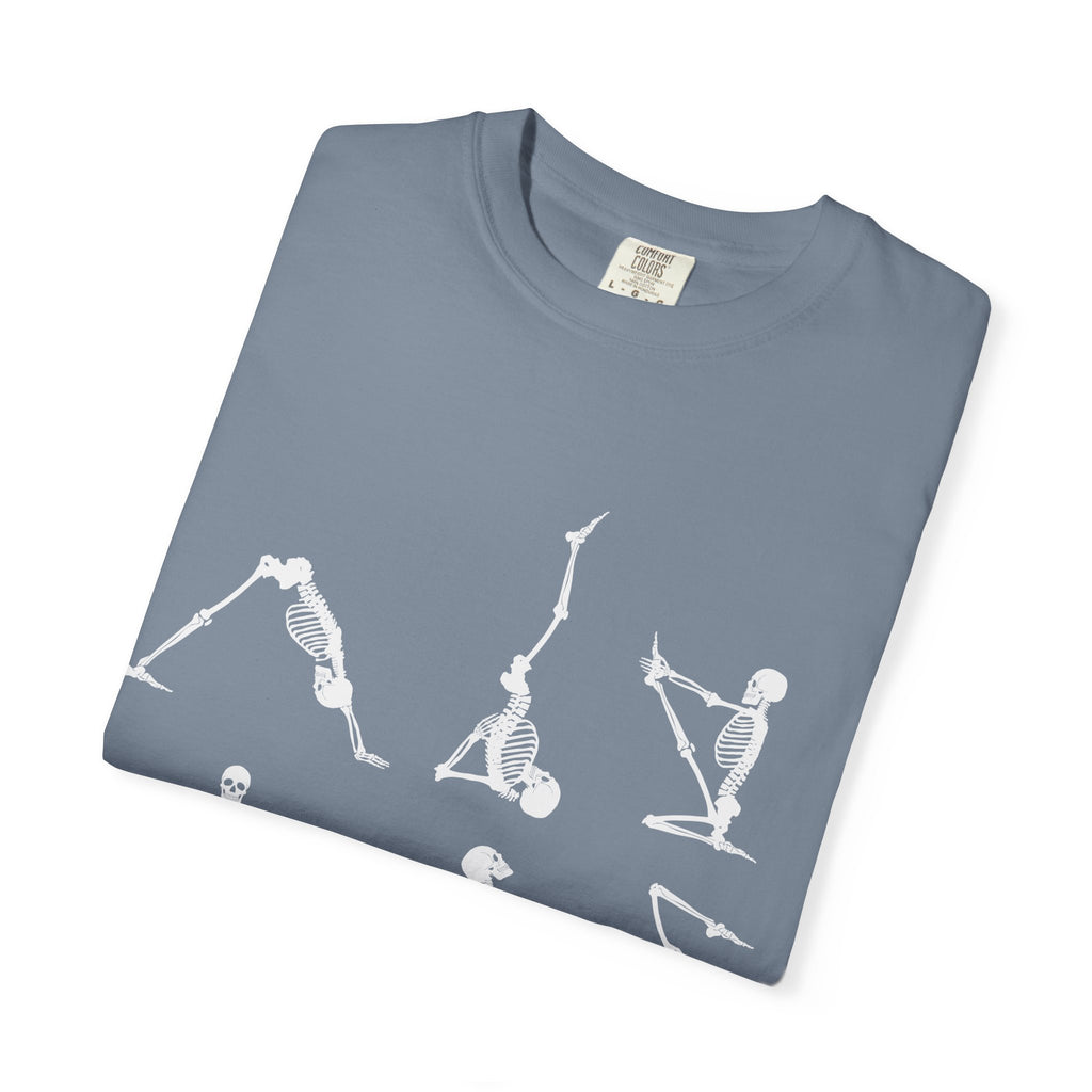 Yoga Skeleton T‑Shirt — 'I'm Trying My Best' Funny Yoga Tee