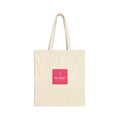 Feminist Collective Canvas Tote – 'The Feminist' Pink Logo Cotton Bag