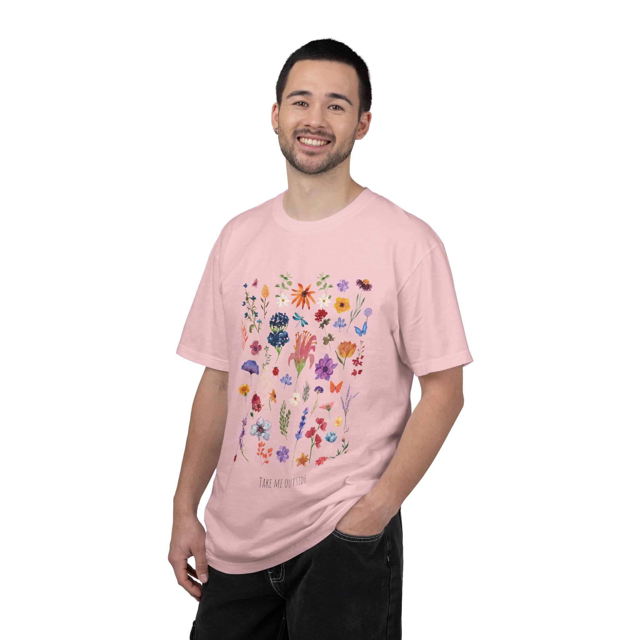 Floral Wildflower Tee — “The Mother” Graphic Botanical T-Shirt