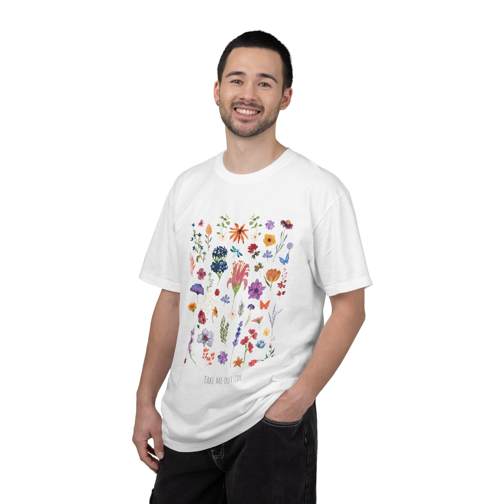 Floral Wildflower Tee — “The Mother” Graphic Botanical T-Shirt
