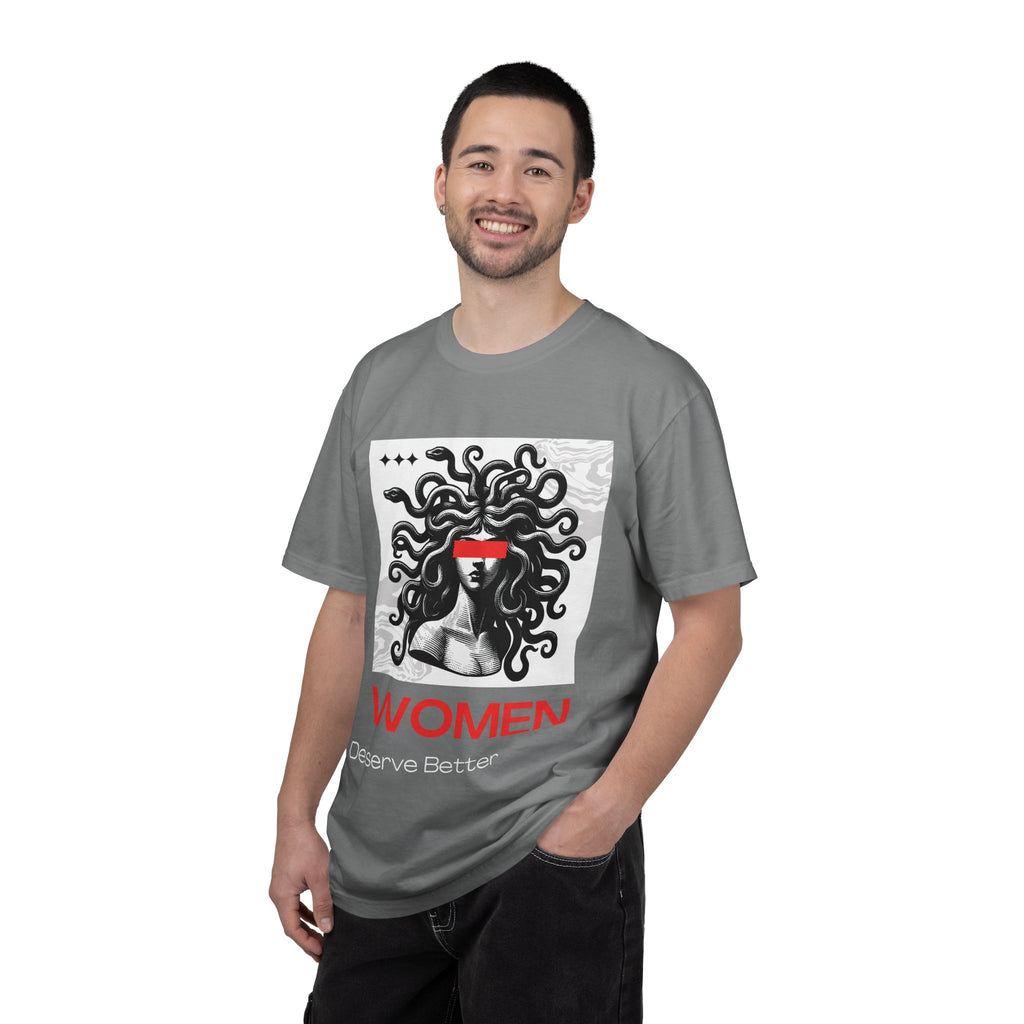 Women Deserve Better T-Shirt — Medusa Graphic Feminist Tee