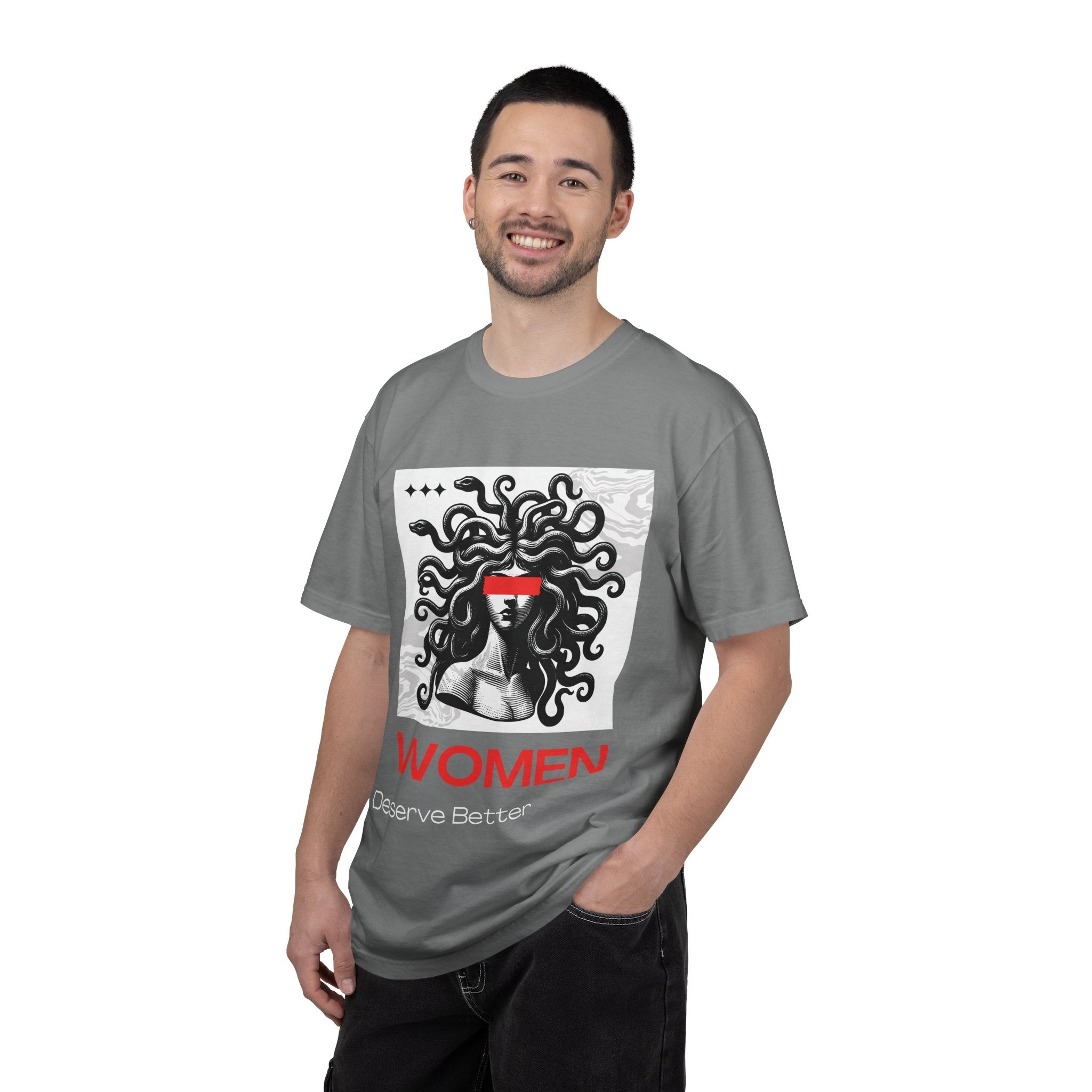 Women Deserve Better T-Shirt — Medusa Graphic Feminist Tee