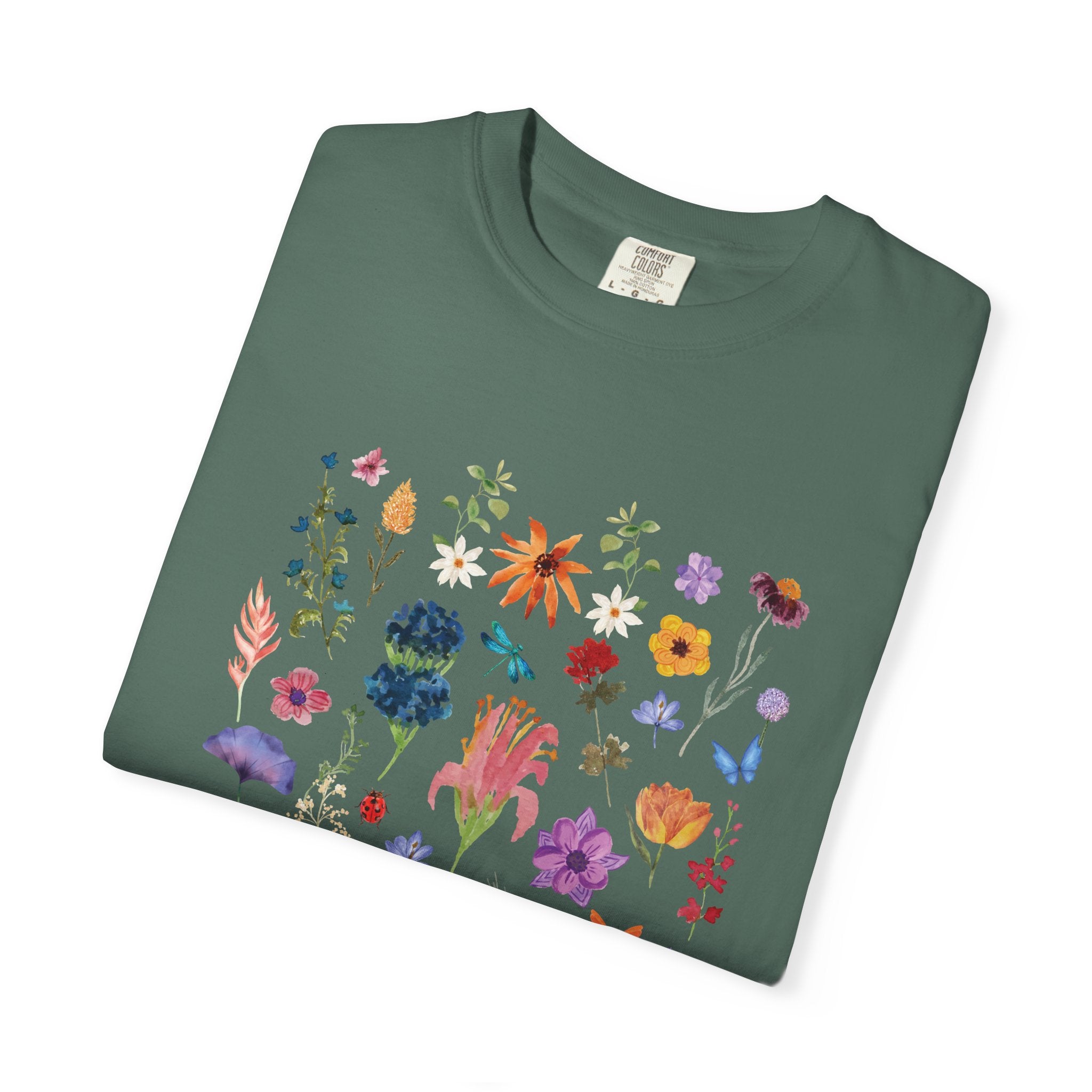 Floral Wildflower Bouquet T-Shirt — Take me Outside Graphic Tee