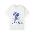 Vintage Blue Illustration T-Shirt — "I Have Nothing to Wear" Graphic Tee
