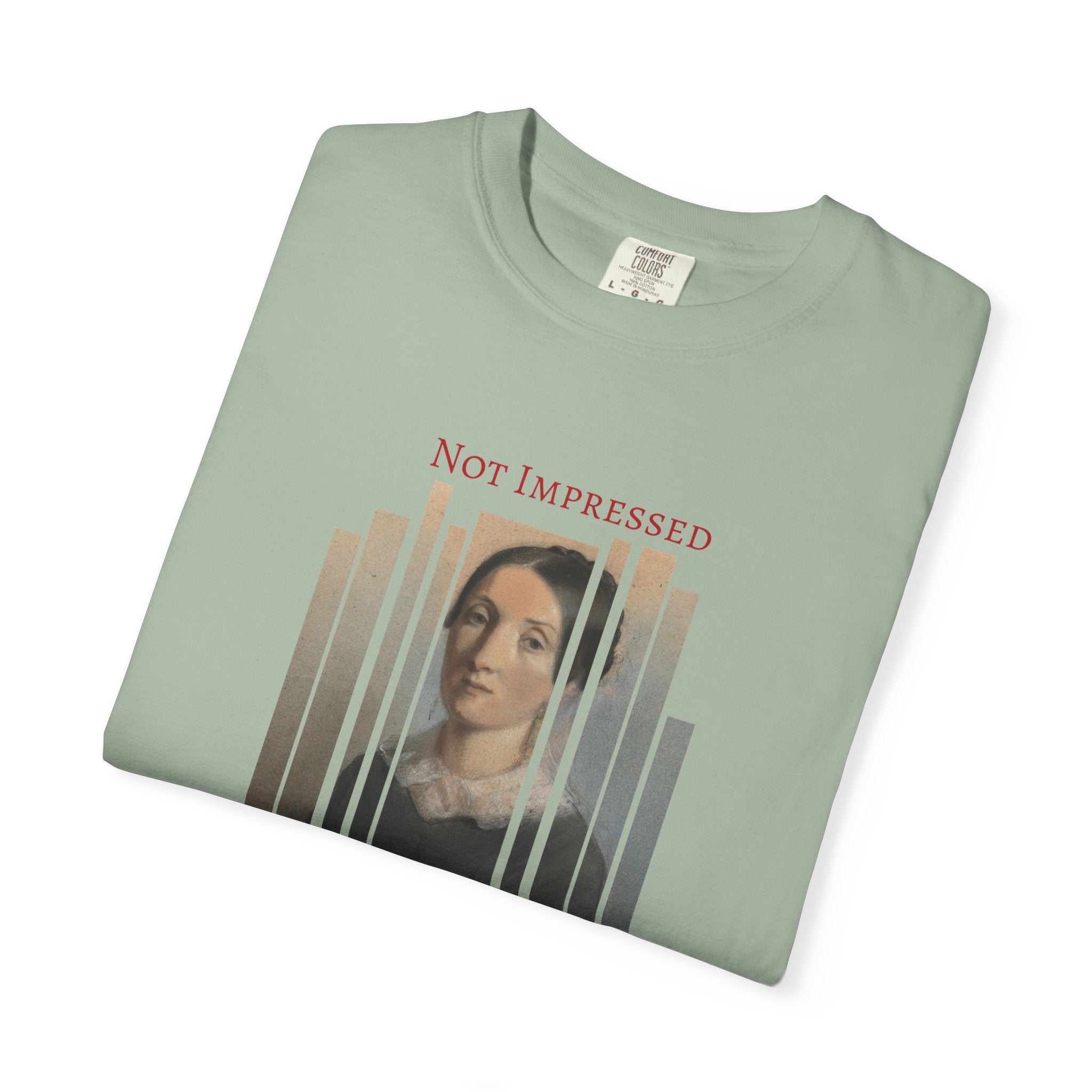 Not Impressed Vintage Portrait T-Shirt
