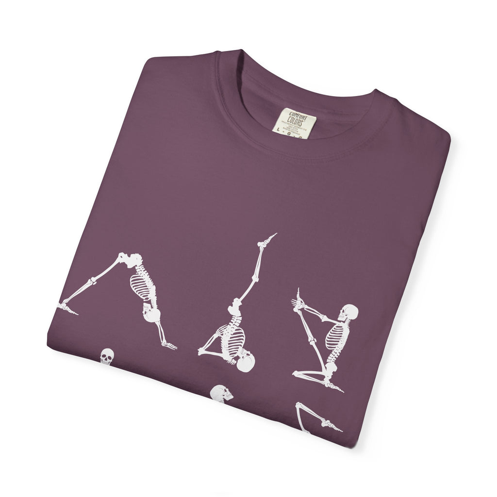 Yoga Skeleton T‑Shirt — 'I'm Trying My Best' Funny Yoga Tee