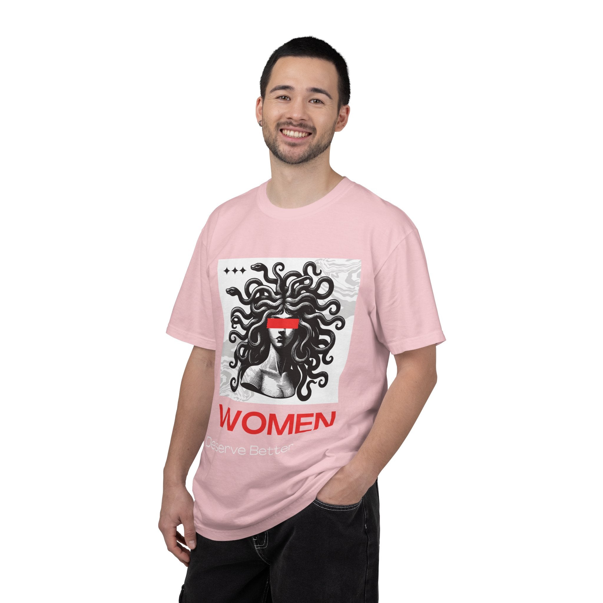 Women Deserve Better T-Shirt — Medusa Graphic Feminist Tee
