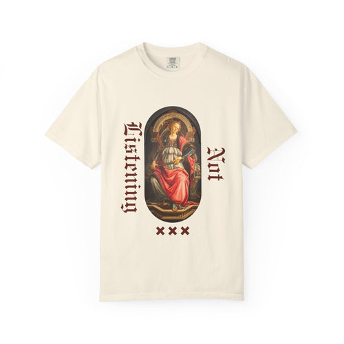 Art Vintage T-Shirt — 'Not Listening' Renaissance Graphic Tee