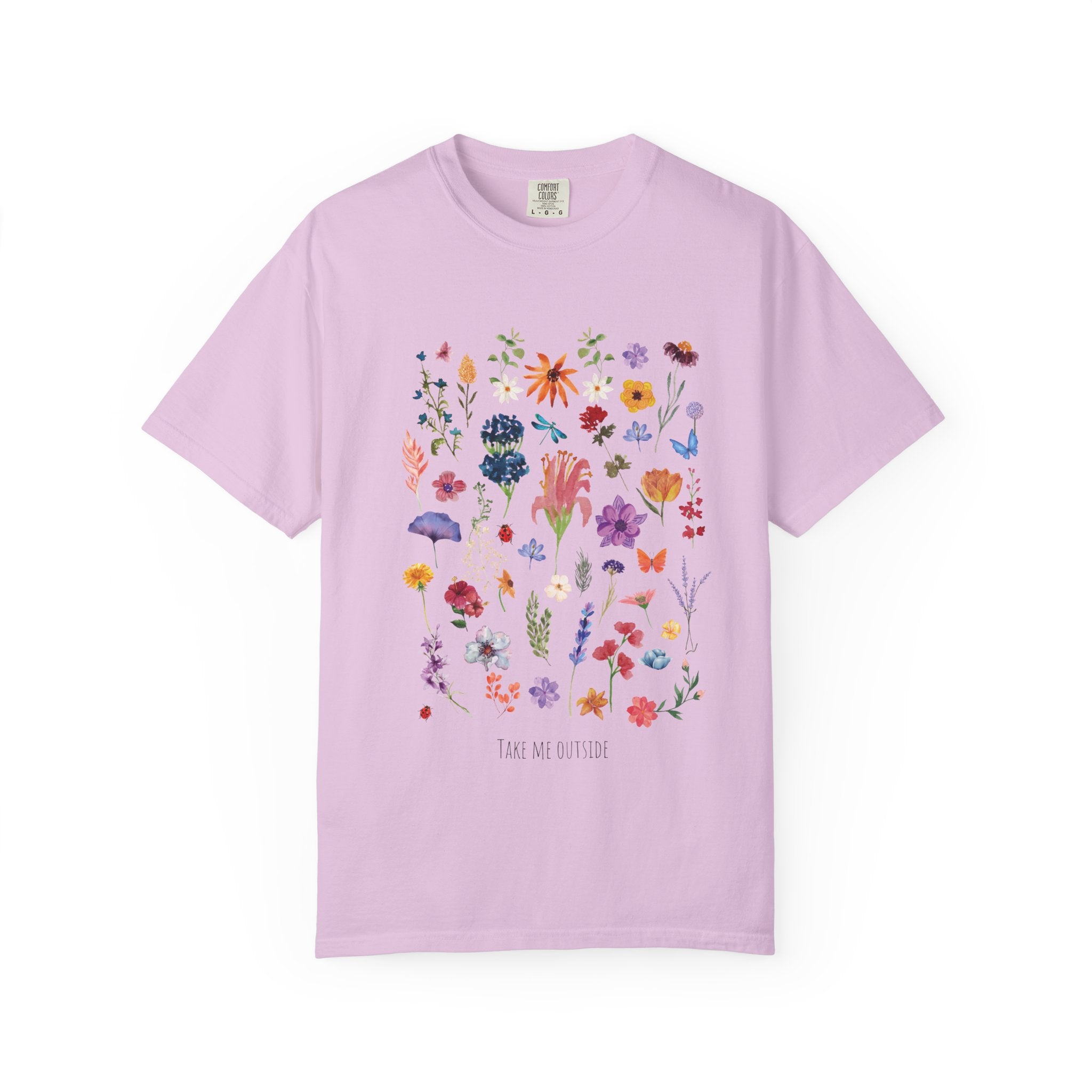 Floral Wildflower Tee — “The Mother” Graphic Botanical T-Shirt