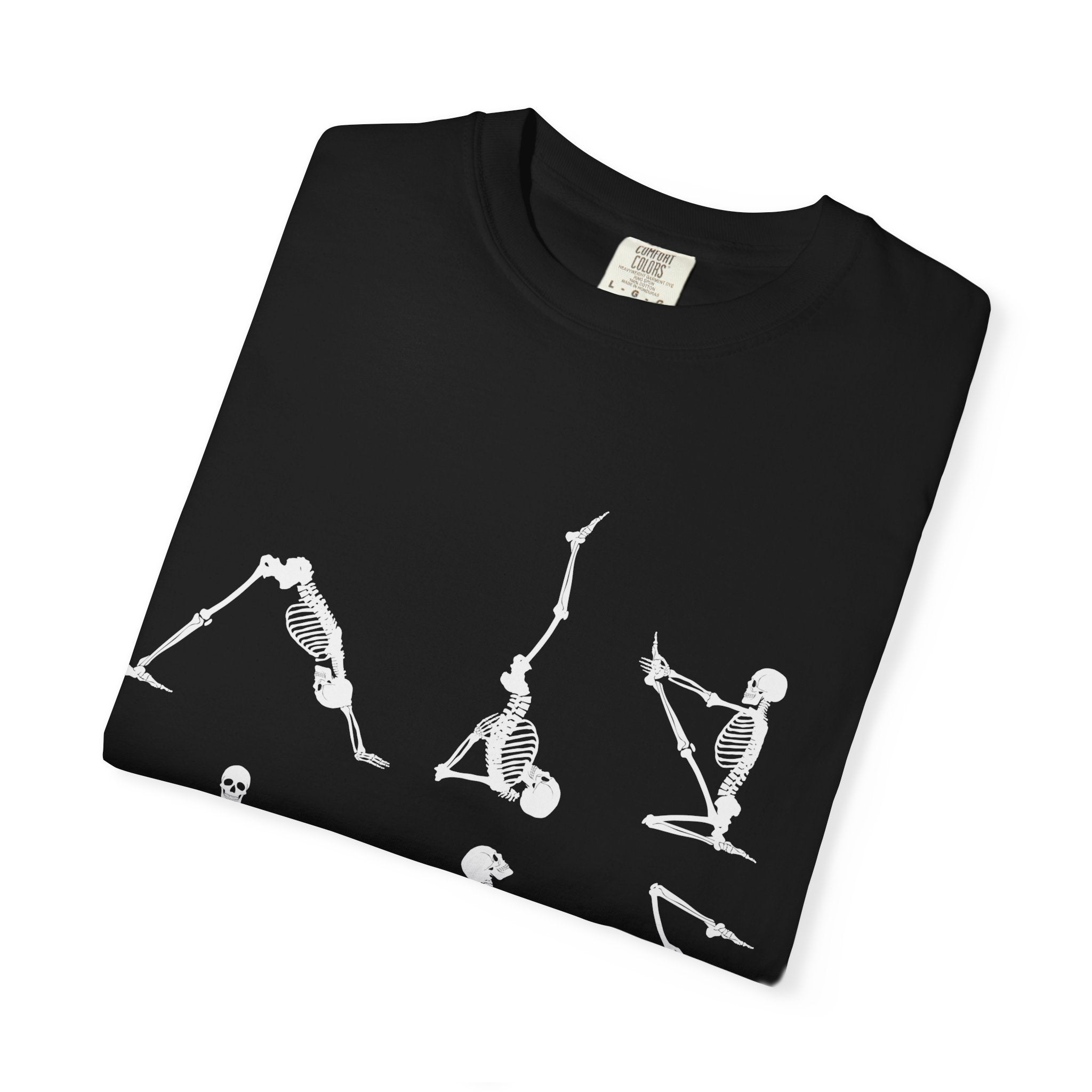 Yoga Skeleton T‑Shirt — 'I'm Trying My Best' Funny Yoga Tee