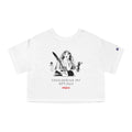 Cropped T-Shirt — "Considering My Options" Illustration Tee
