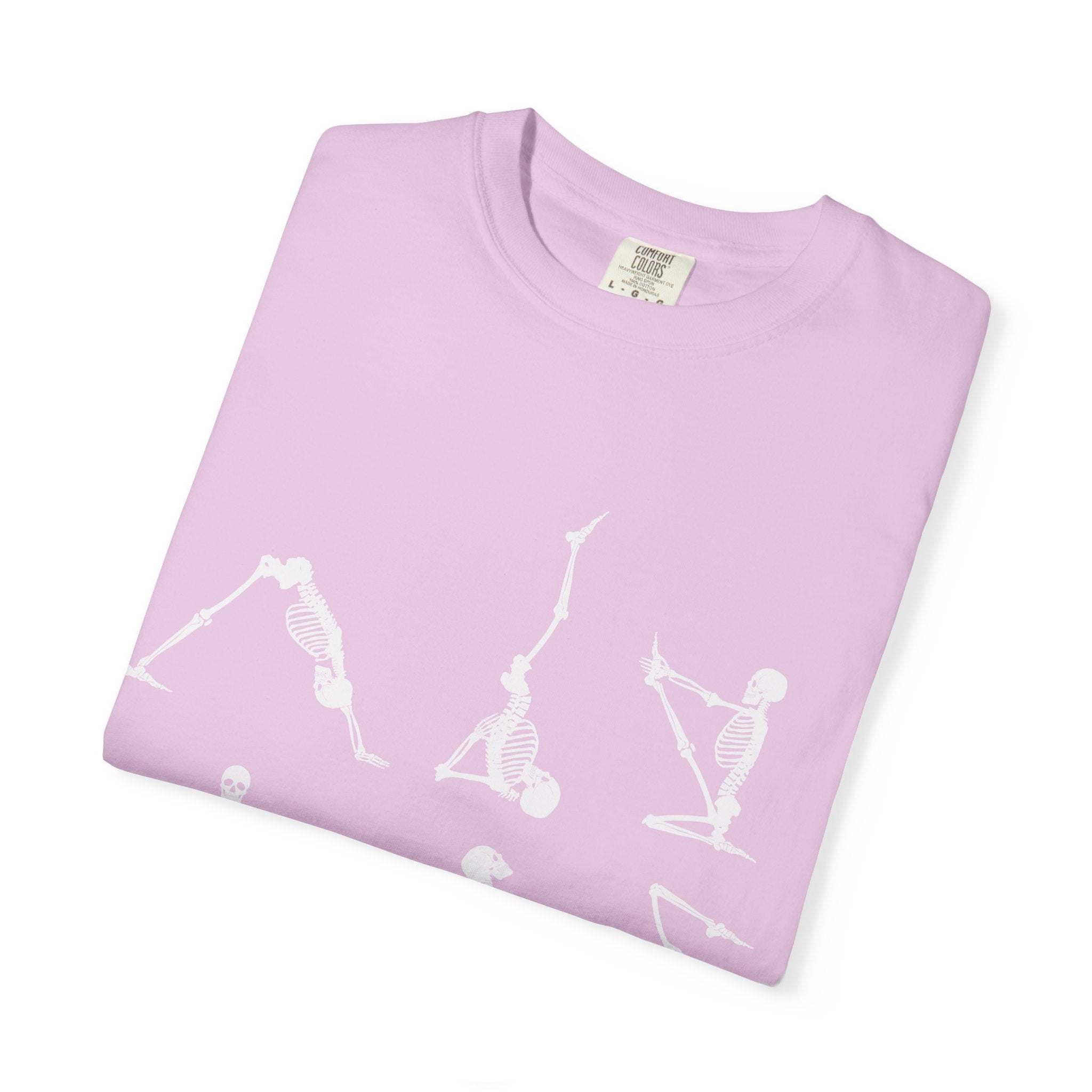Yoga Skeleton T‑Shirt — 'I'm Trying My Best' Funny Yoga Tee