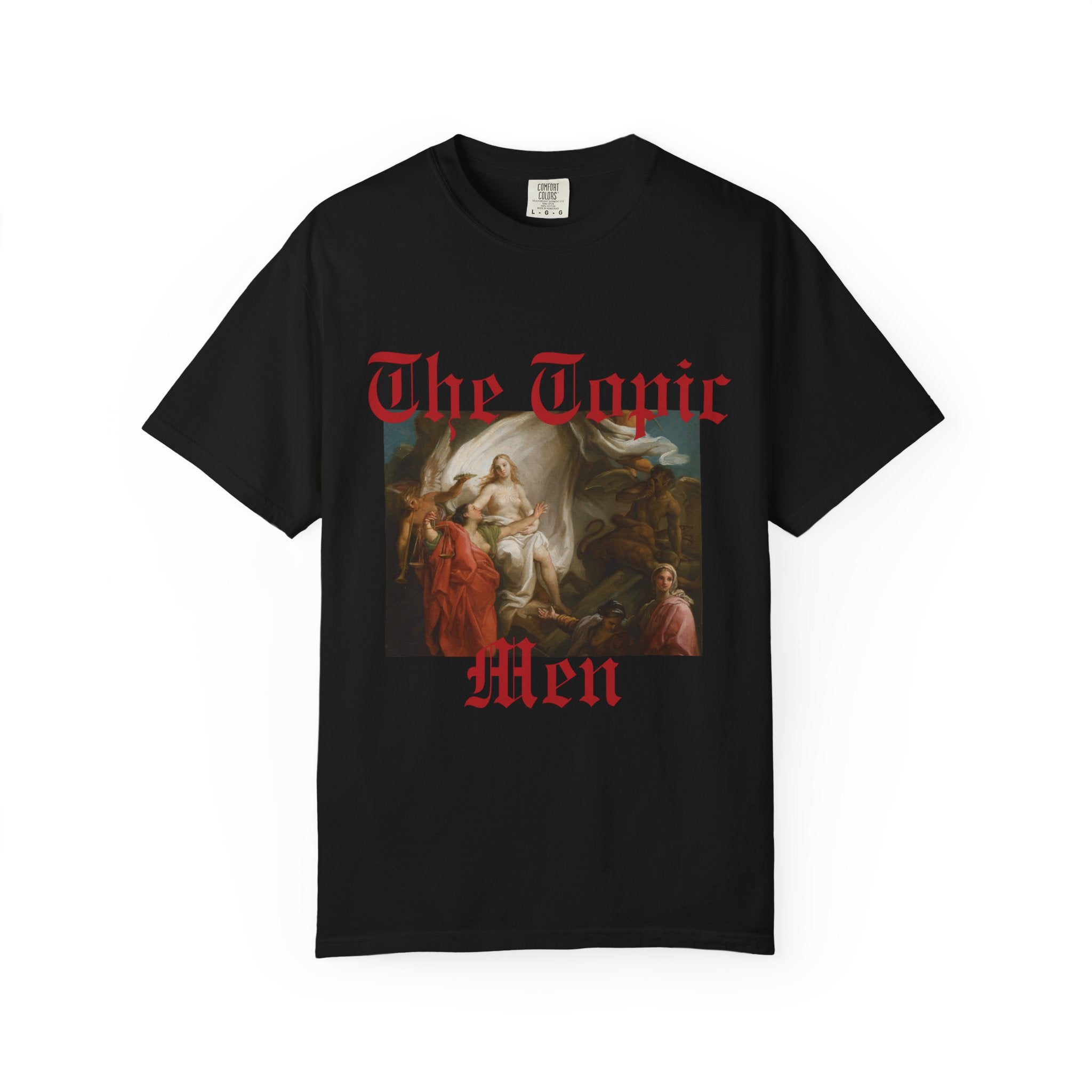 The Topic Men Tee — Renaissance Art Graphic T-Shirt