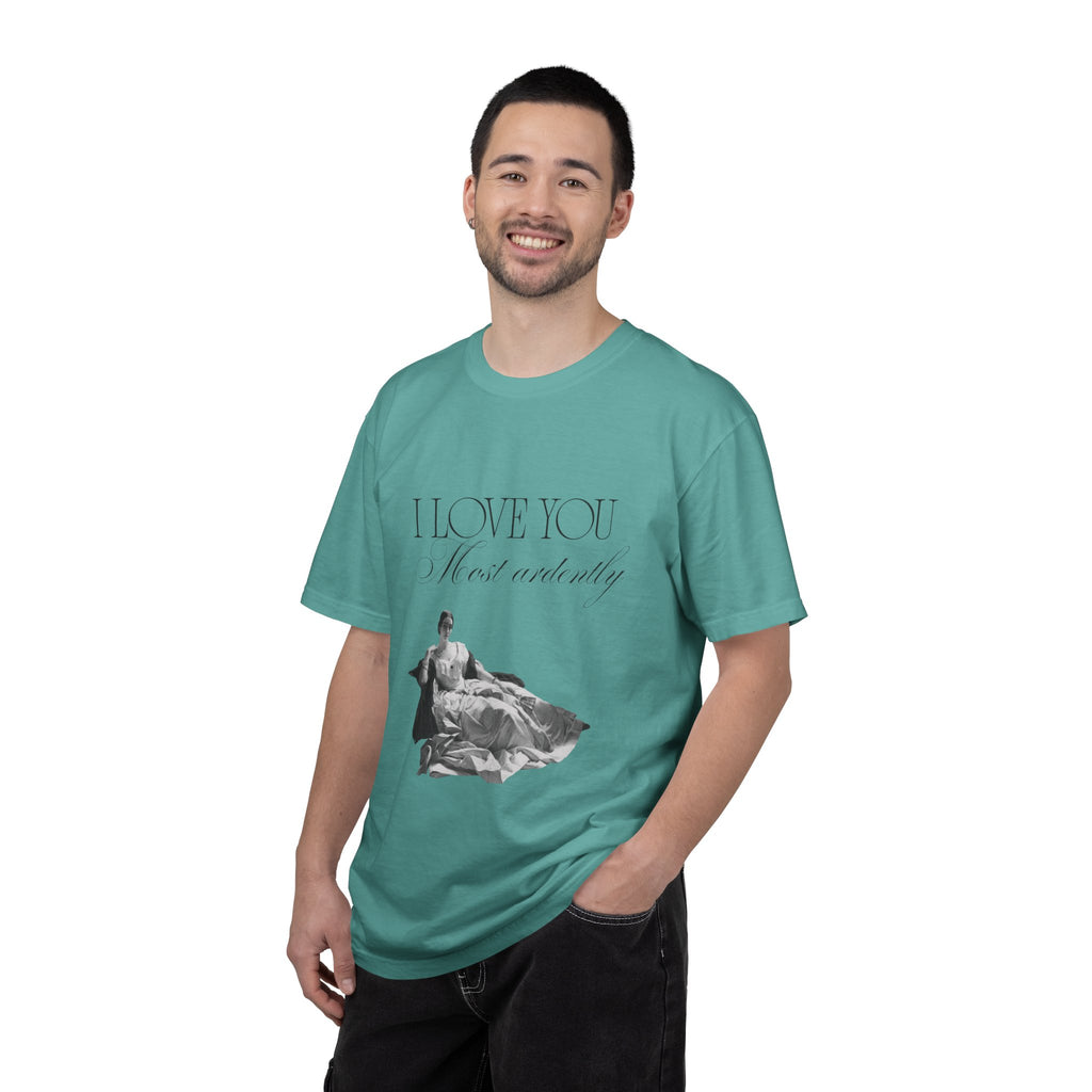 Romantic Vintage 'I Love You Most Ardently' T-Shirt