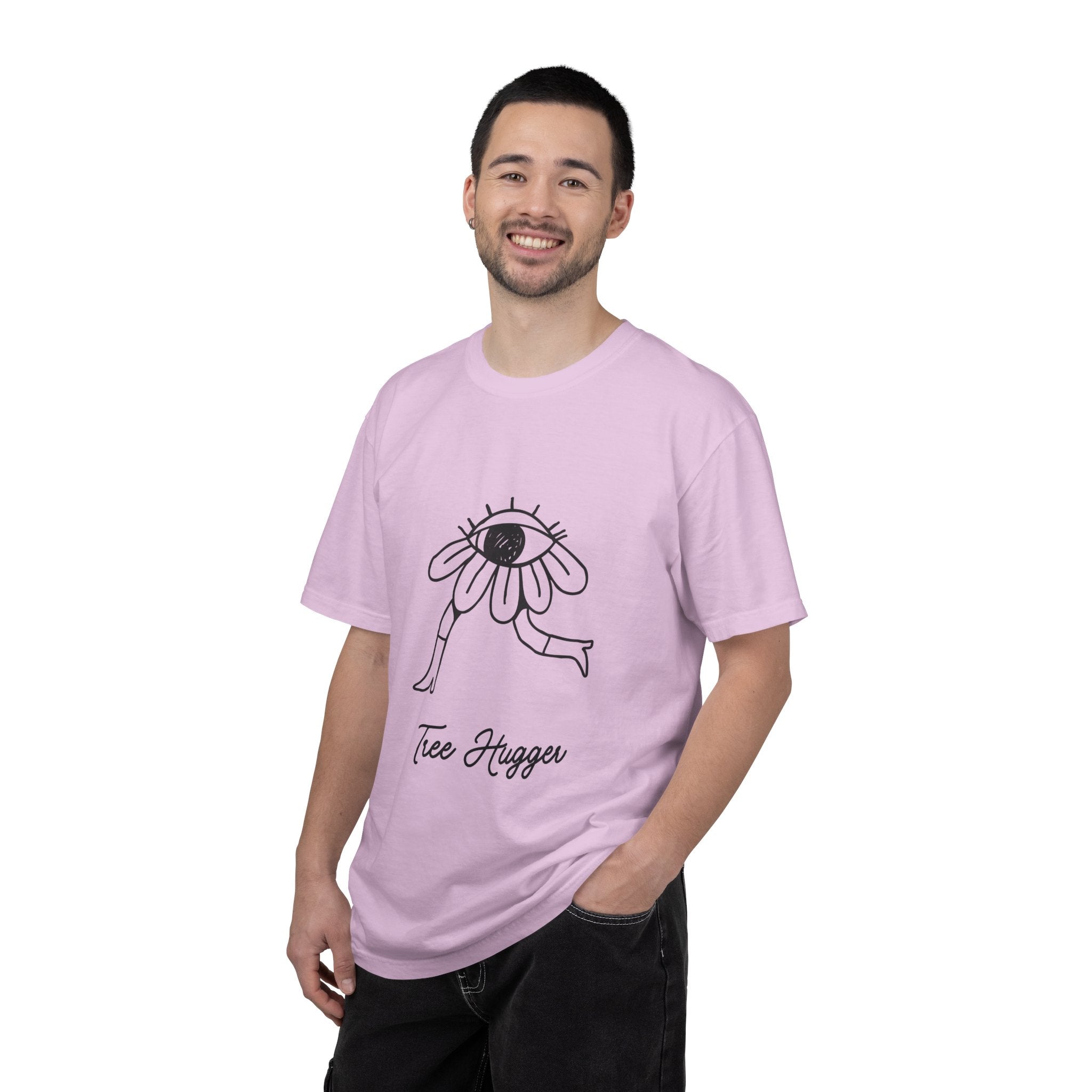 Tree Hugger Graphic T-Shirt — Daisy Eye Illustration