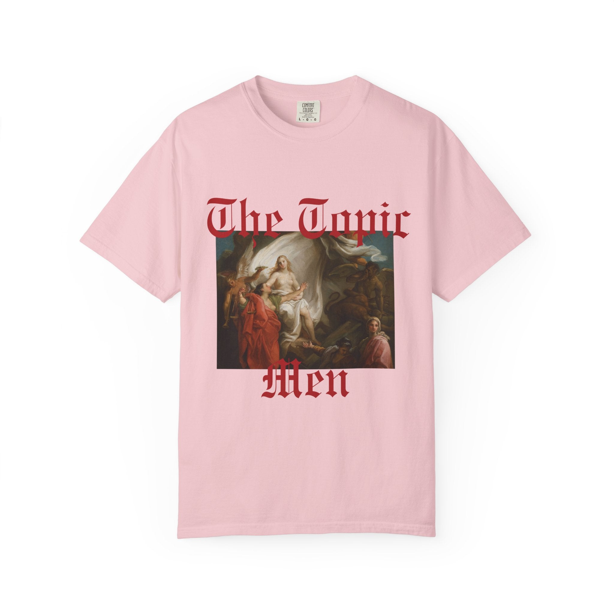 The Topic Men Tee — Renaissance Art Graphic T-Shirt